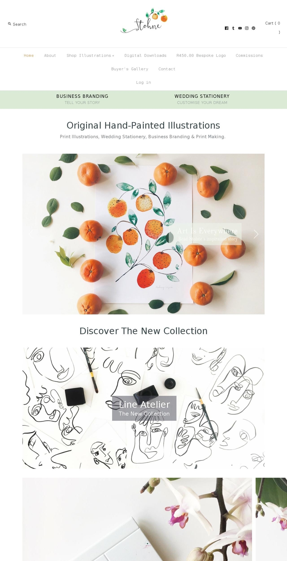 stohnestore.com shopify website screenshot
