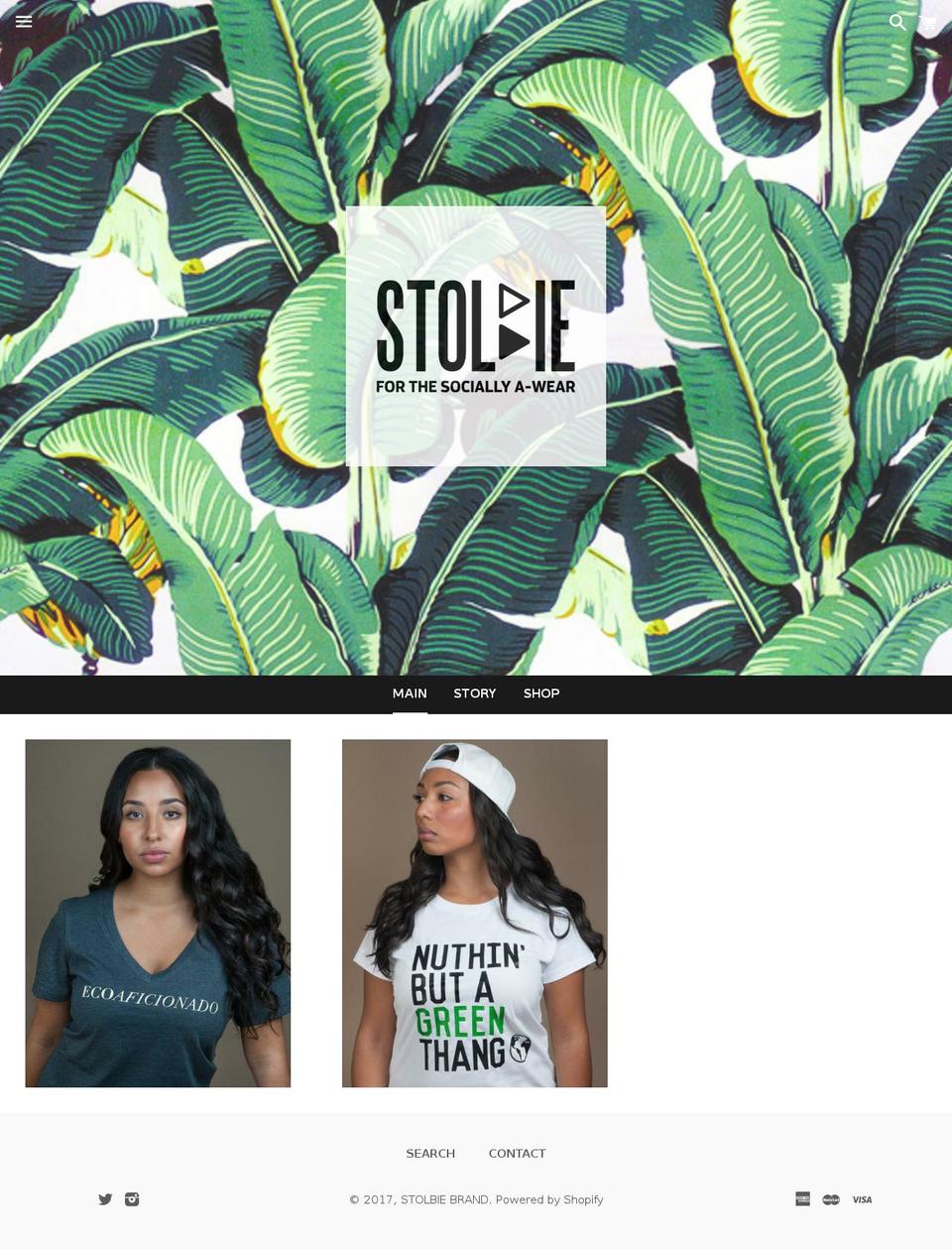 stolbiebrand.com shopify website screenshot