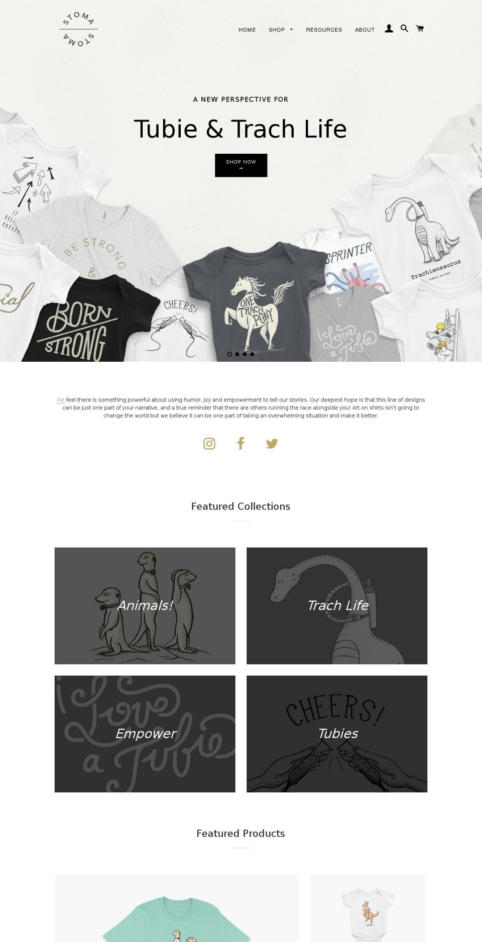 stomastoma.com — Shopify storefront screenshot