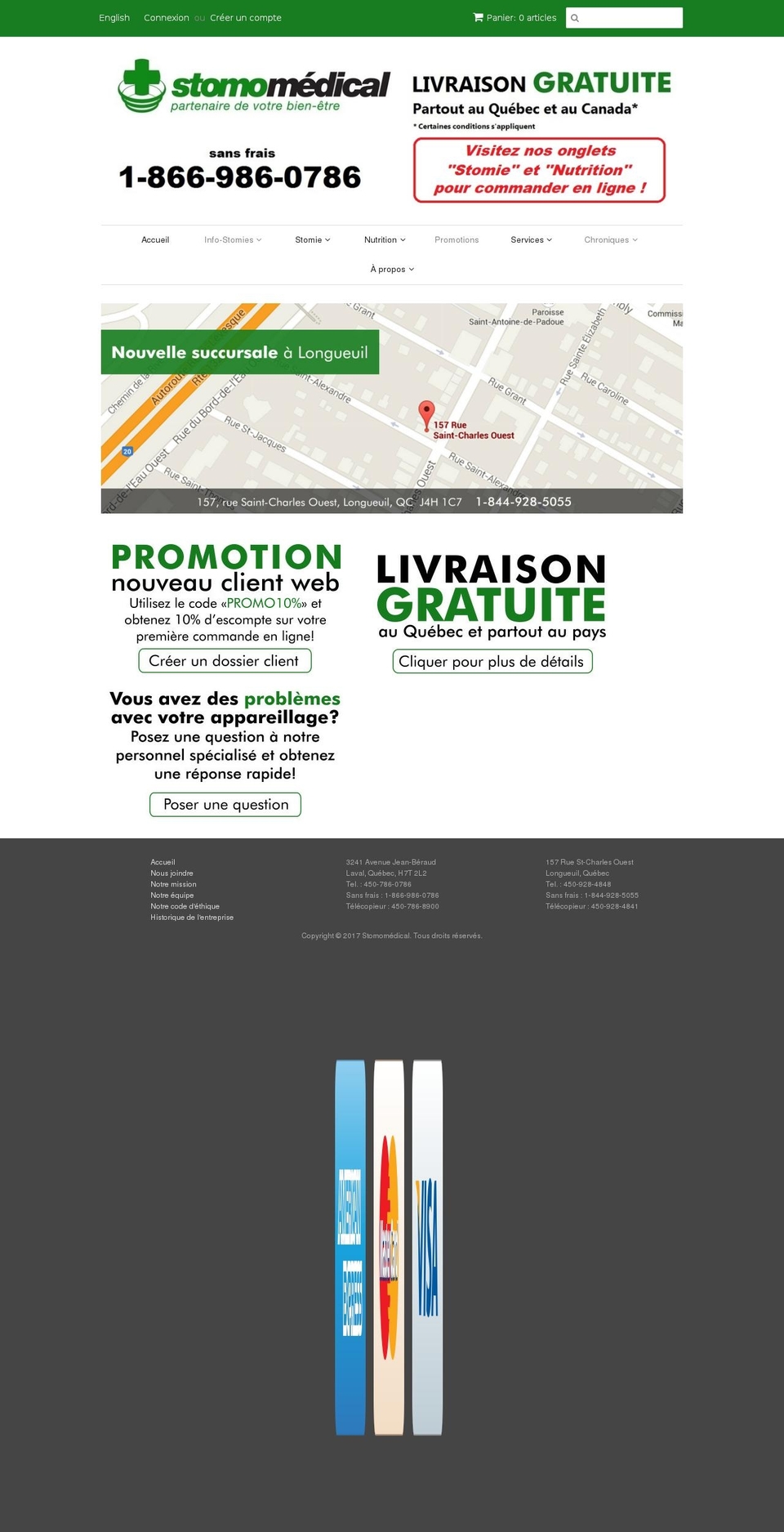 stomomedical.com shopify website screenshot