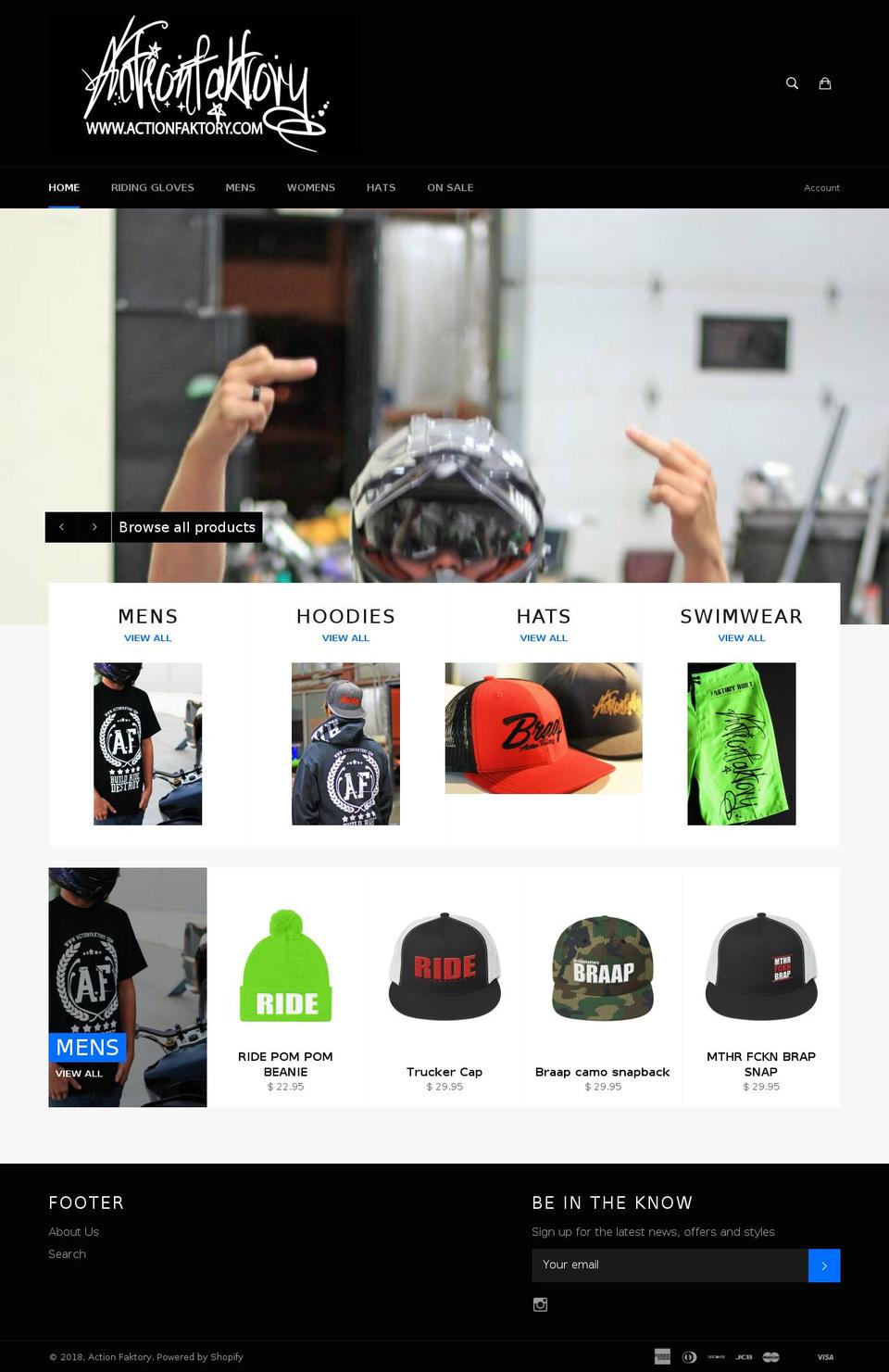 stompsclothing.com — Shopify storefront screenshot