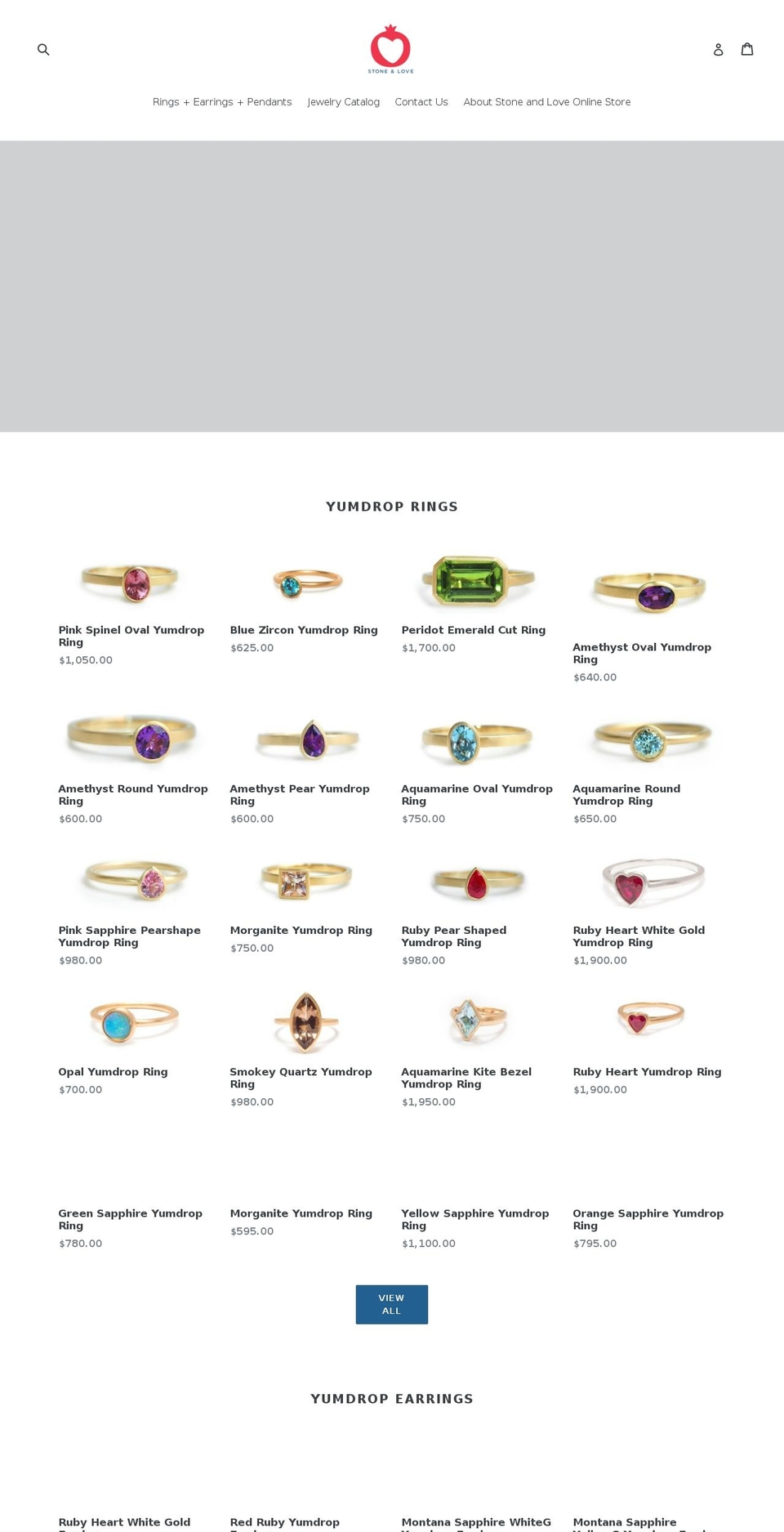 stoneandlove.com — Shopify storefront screenshot
