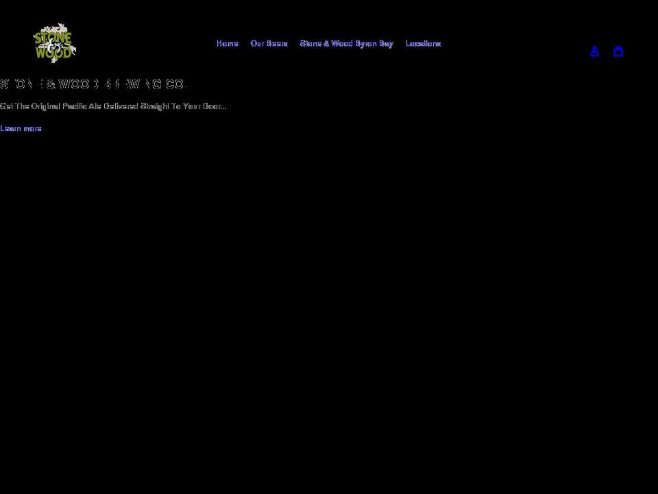 stoneandwood.co.uk shopify website screenshot