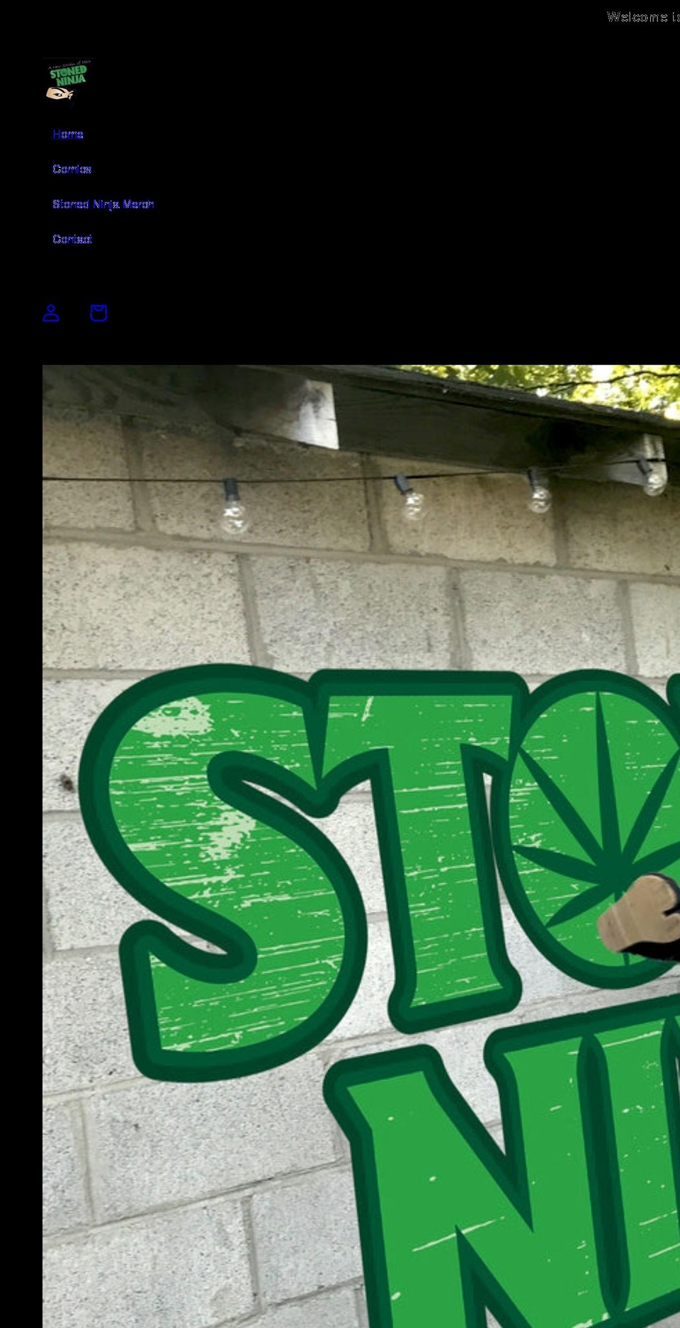 stonedninja.com shopify website screenshot