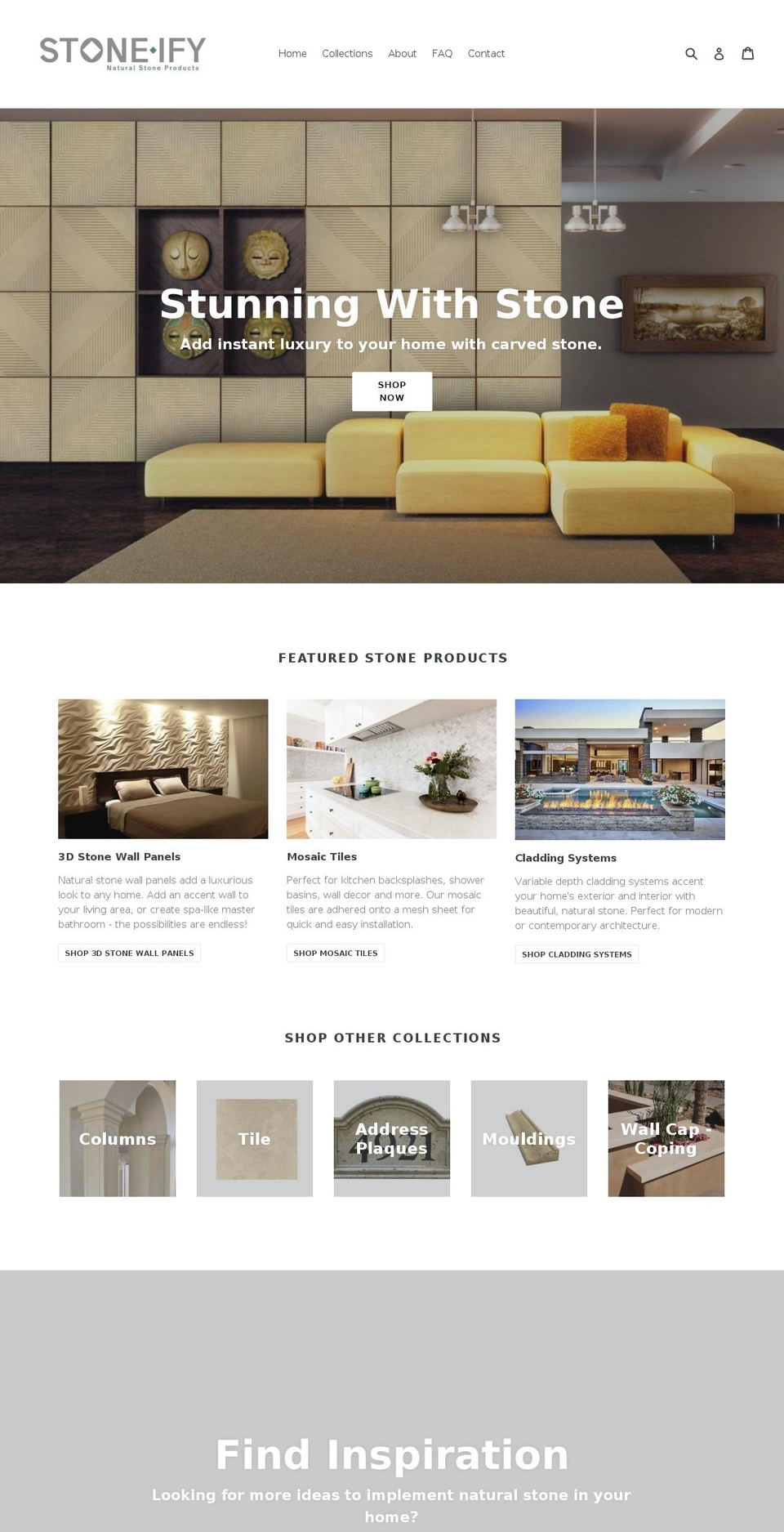 stoneify.com — Shopify storefront screenshot