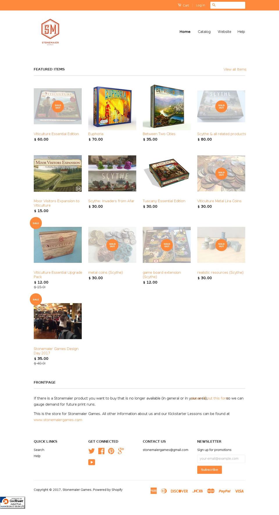 stonemaier-games.myshopify.com shopify website screenshot