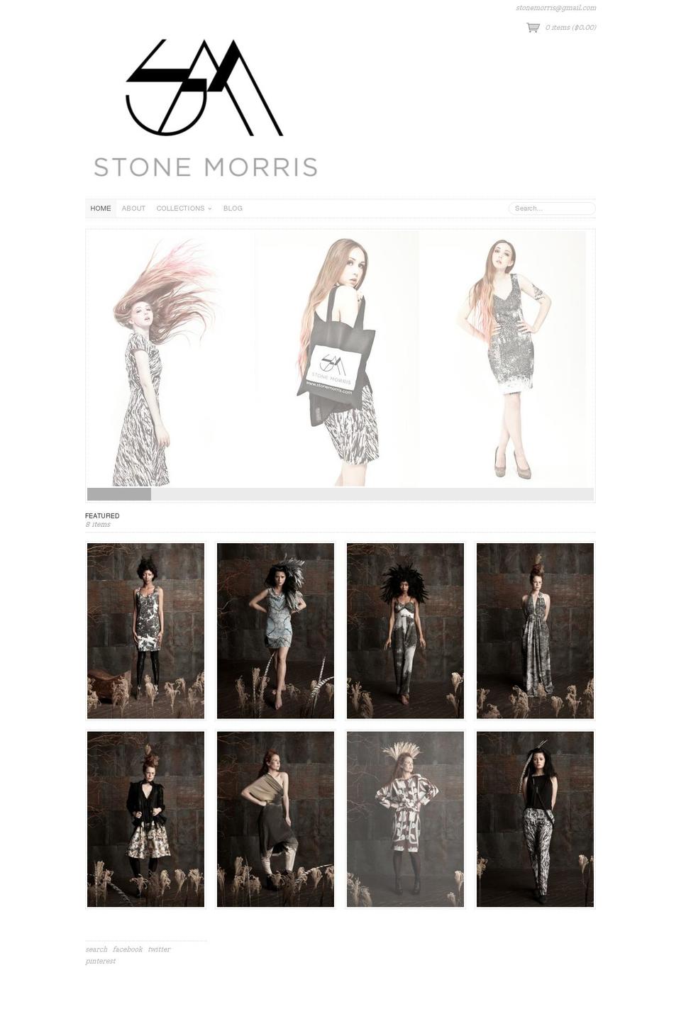 stonemorris.net shopify website screenshot
