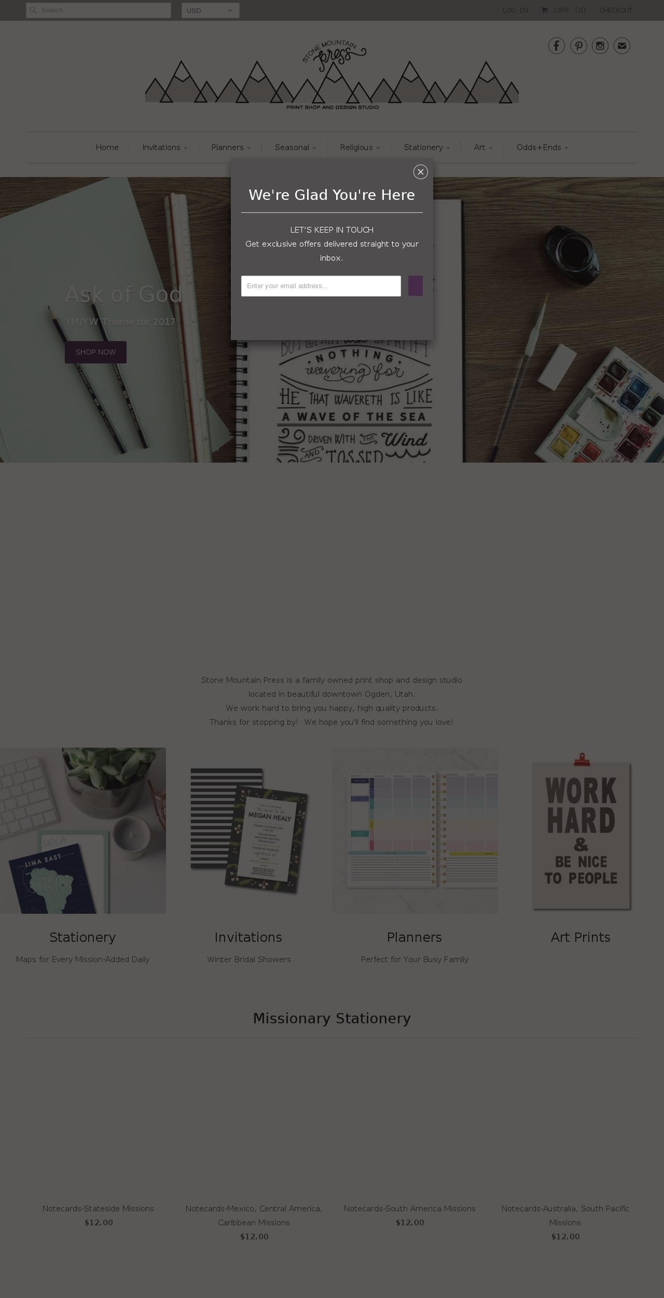 stonemountainpress.com shopify website screenshot