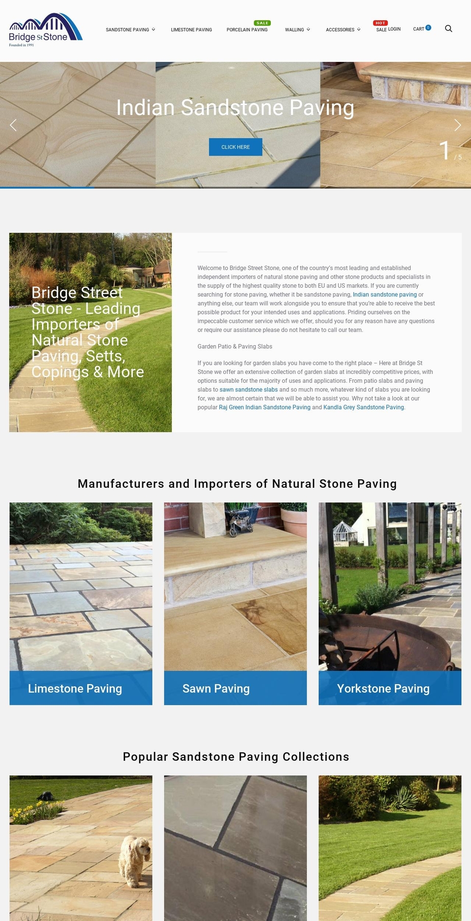 stonepaving.co.uk shopify website screenshot