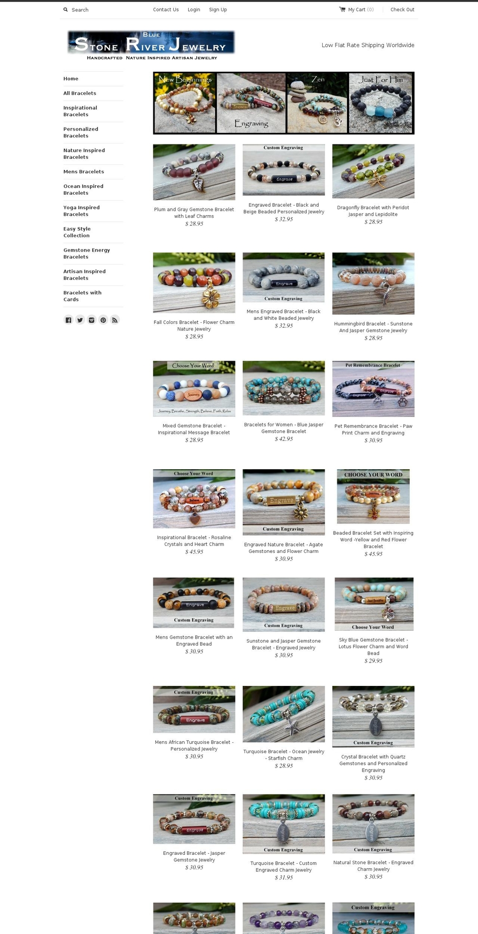 stoneriverjewelry.com — Shopify storefront screenshot