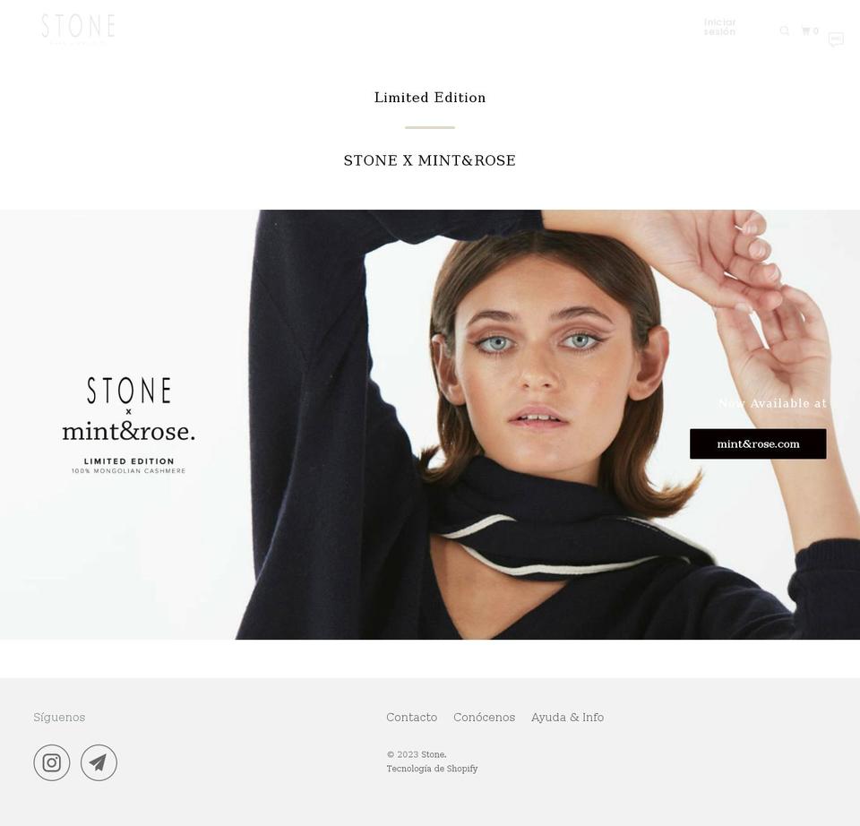 stoneshop.es shopify website screenshot