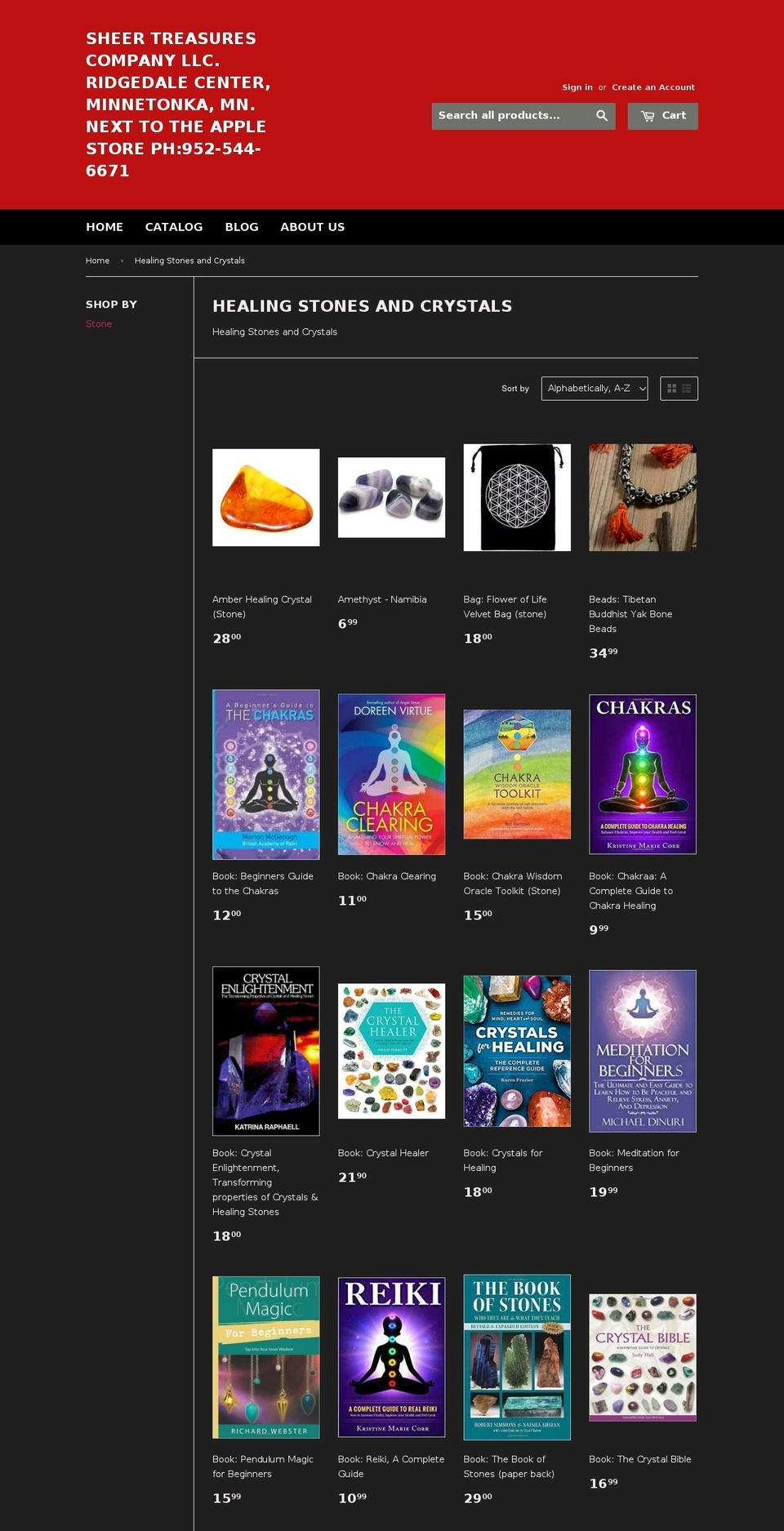 stonesone.com shopify website screenshot