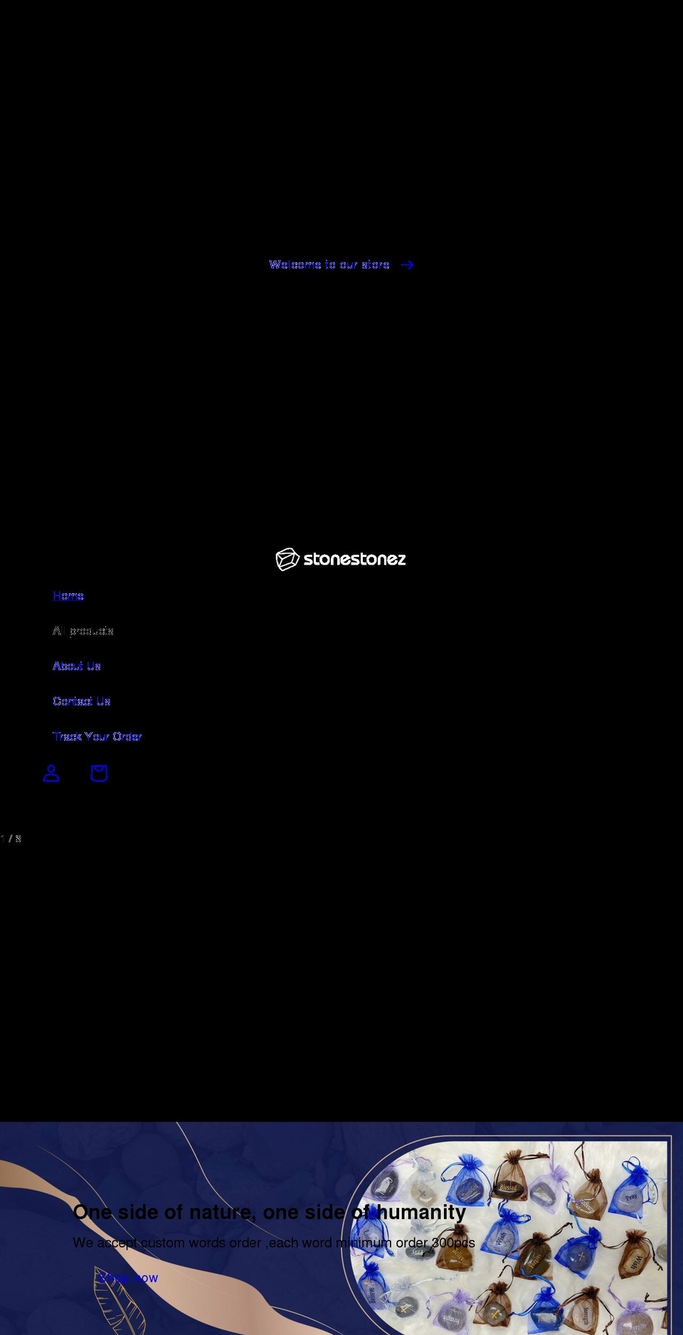 stonestonez.com shopify website screenshot