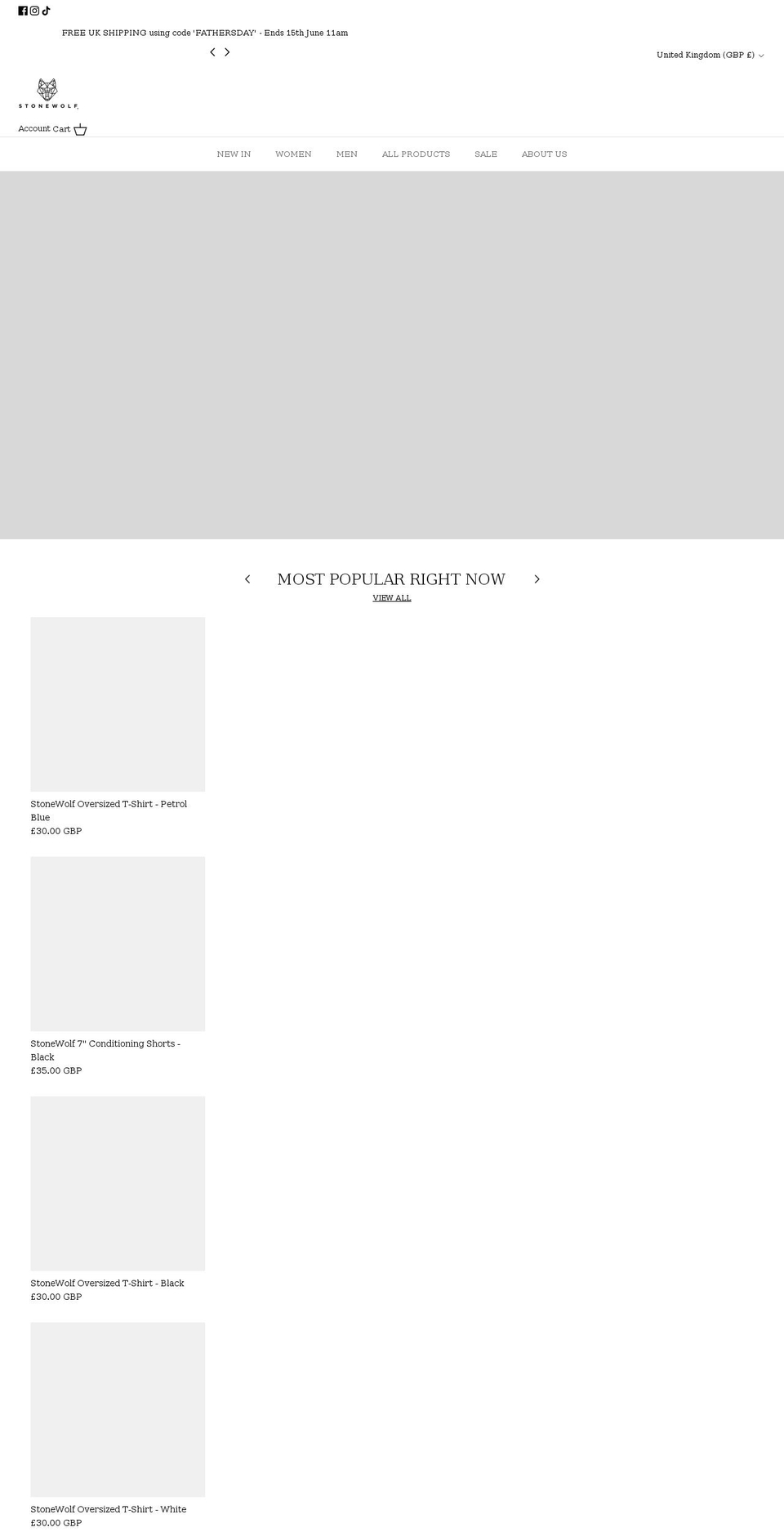 stonewolffitness.com shopify website screenshot