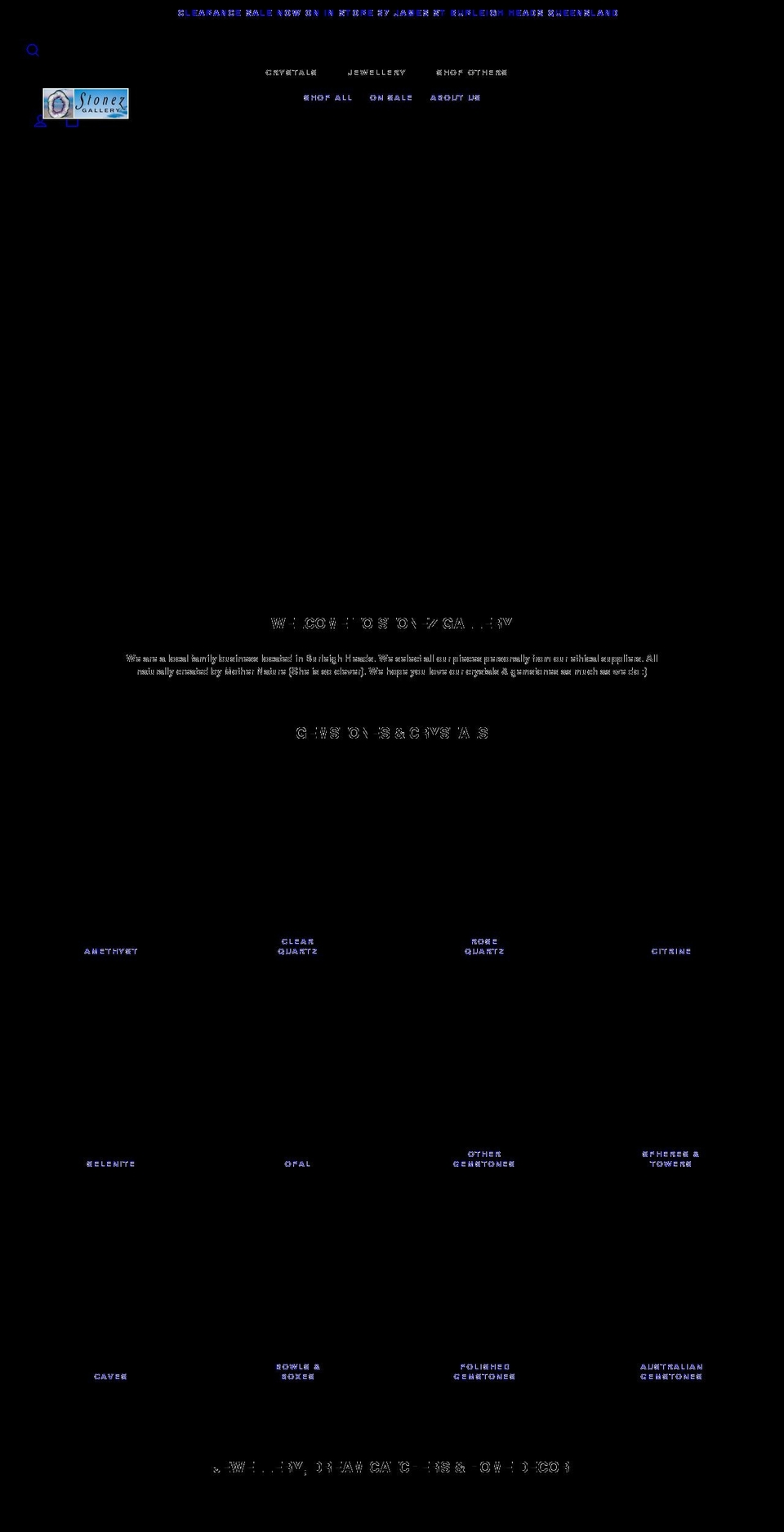 stonez.com.au shopify website screenshot