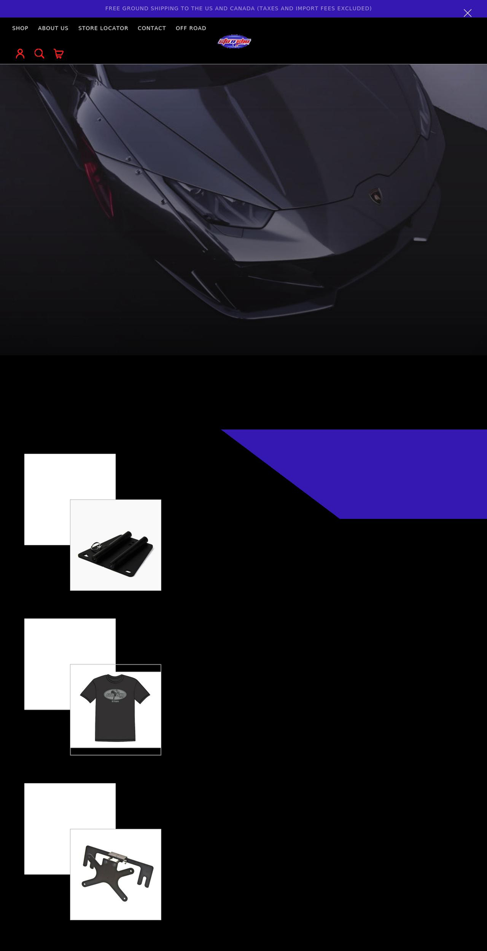 stonsho.com shopify website screenshot