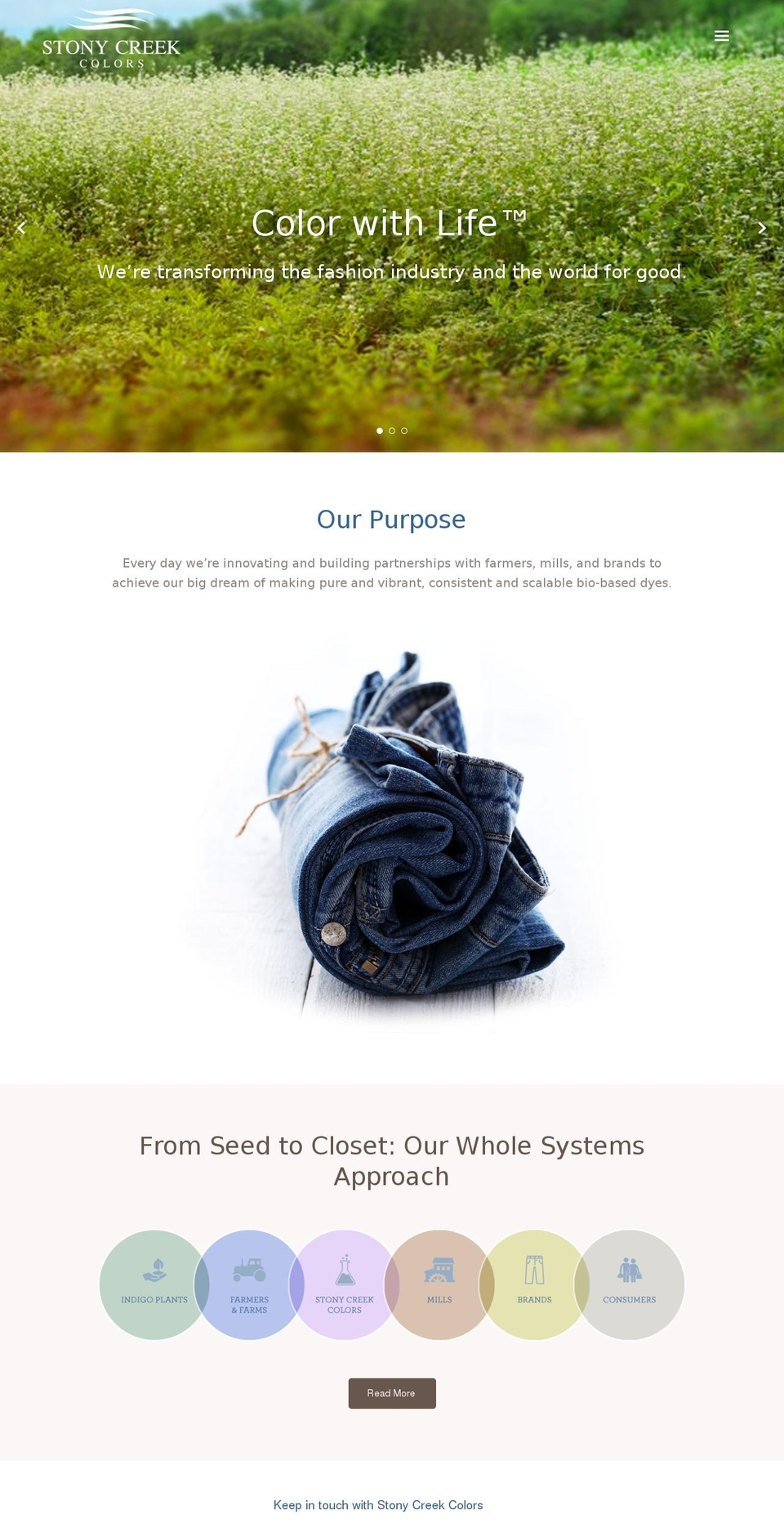 stonycreekcolors.com shopify website screenshot