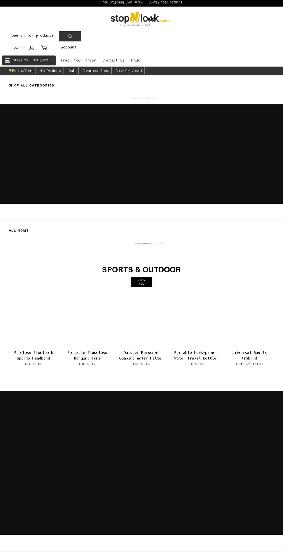 stopnlook.com shopify website screenshot