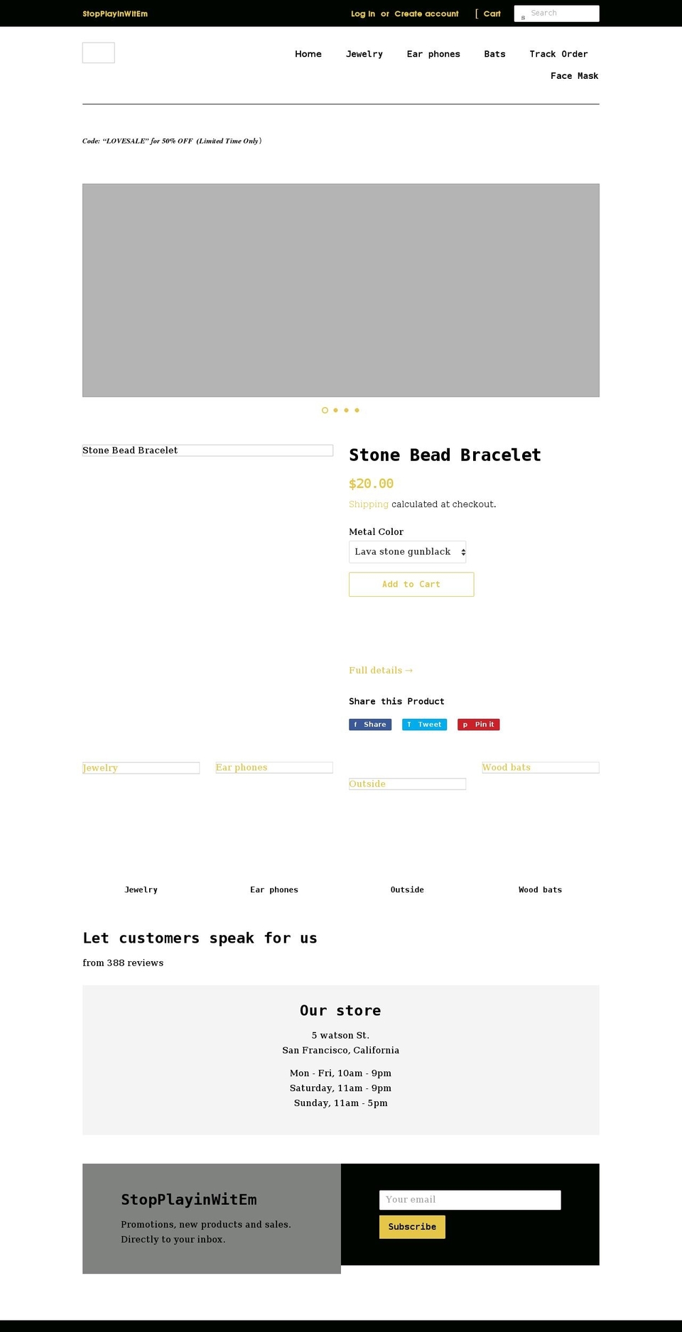 stopplayinwitem.com shopify website screenshot