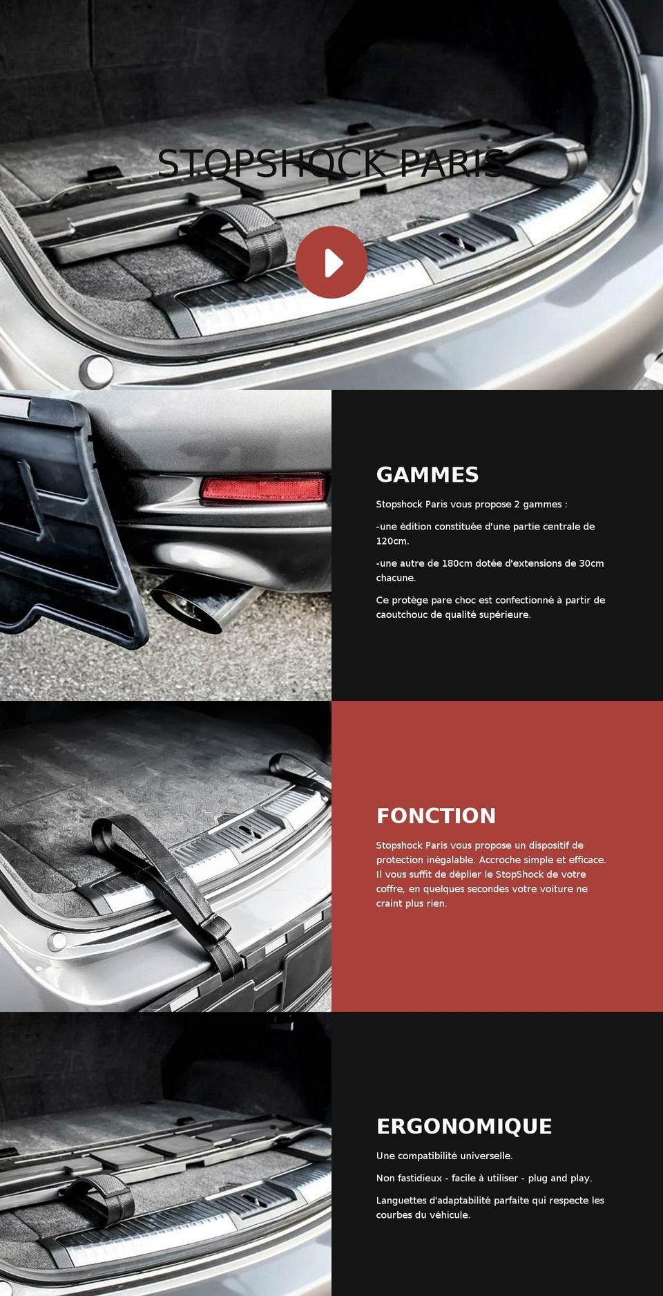 stopshockparis.com — Shopify storefront screenshot