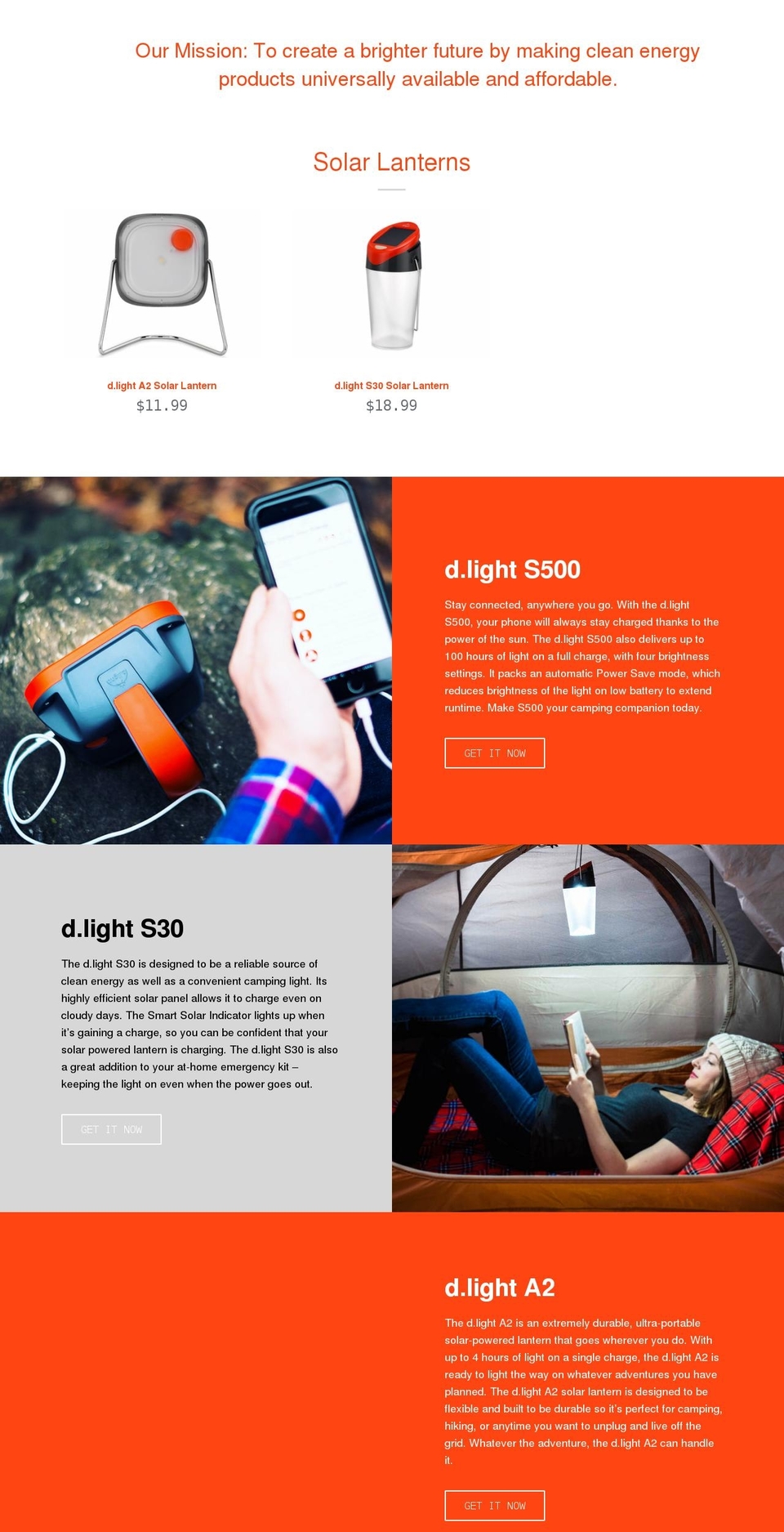 store-dlight.com — Shopify storefront screenshot