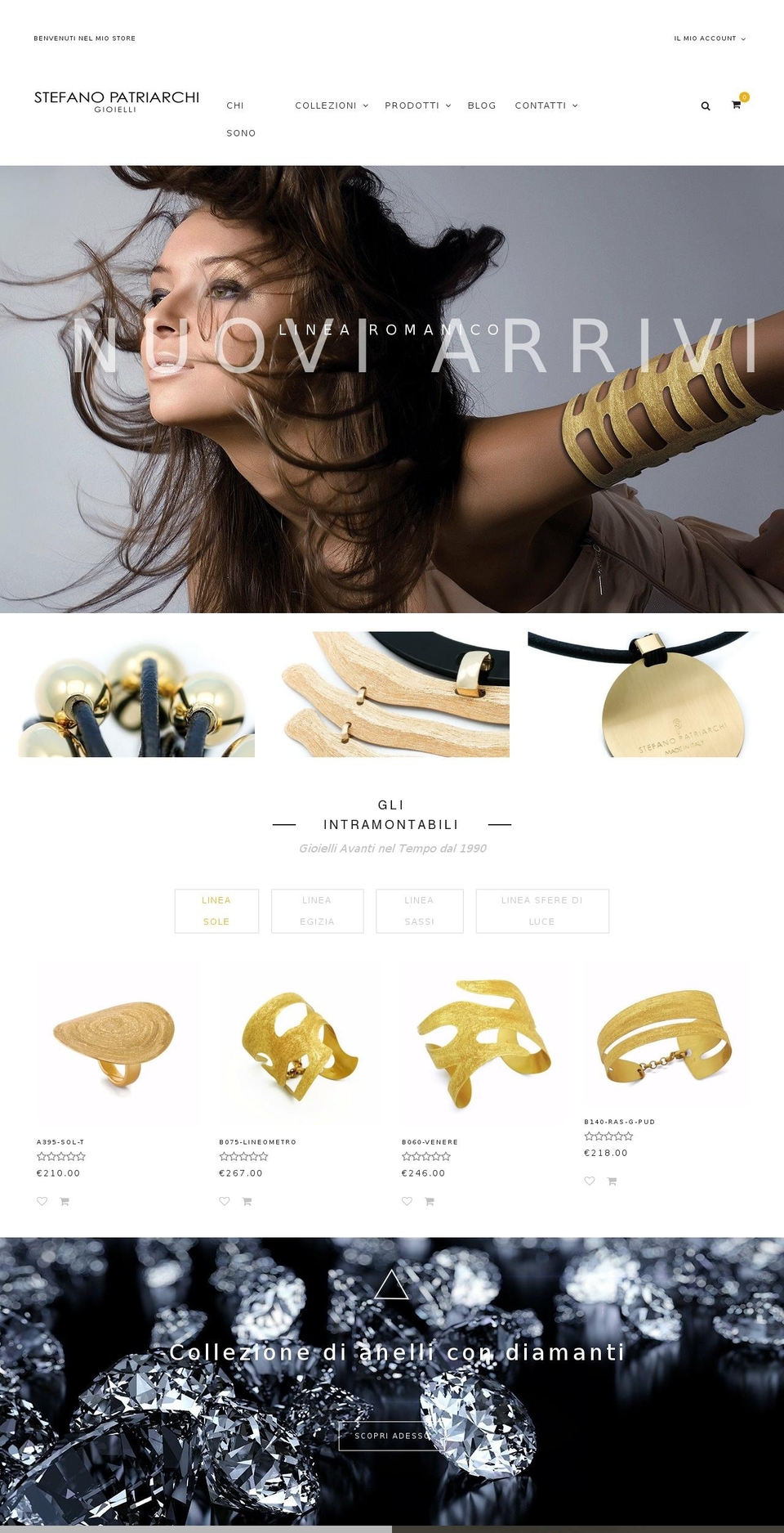 bazien-layout-1 Shopify theme site example store-stefanopatriarchi.it