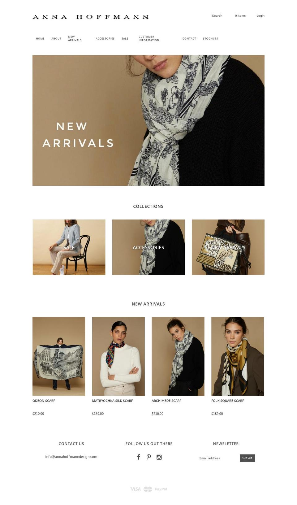 store.annahoffmanndesign.com shopify website screenshot