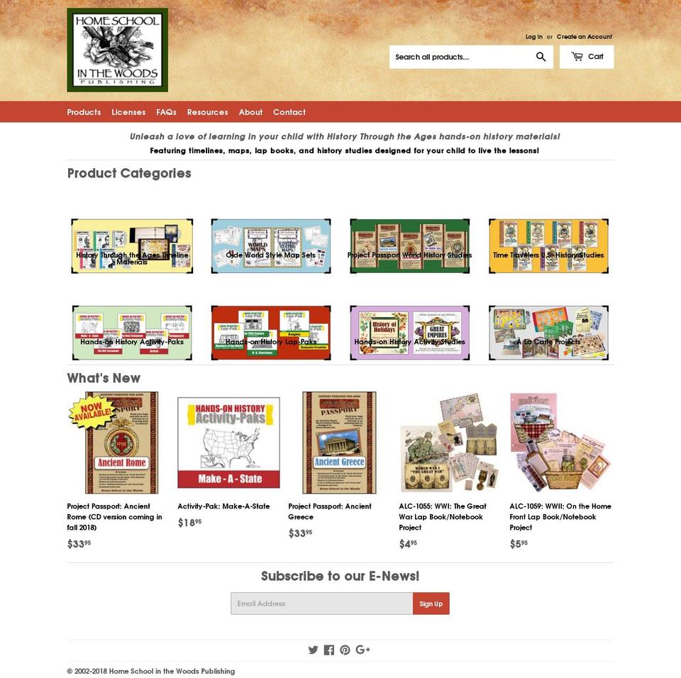Supply - 2\/1\/2018 Shopify theme site example store.homeschoolinthewoods.com