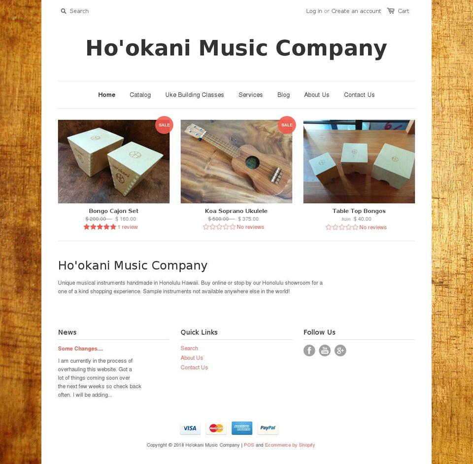 store.hookani.com — Shopify storefront screenshot