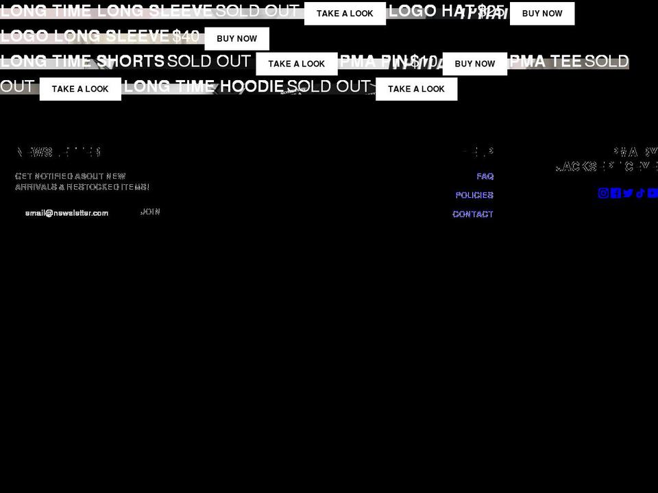 store.jacksepticeye.com shopify website screenshot