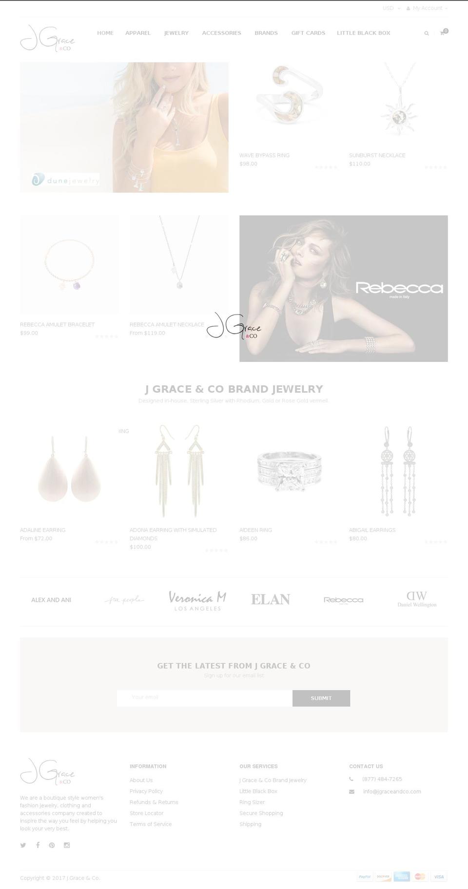 simolux-3 Shopify theme site example store.jgraceandco.com