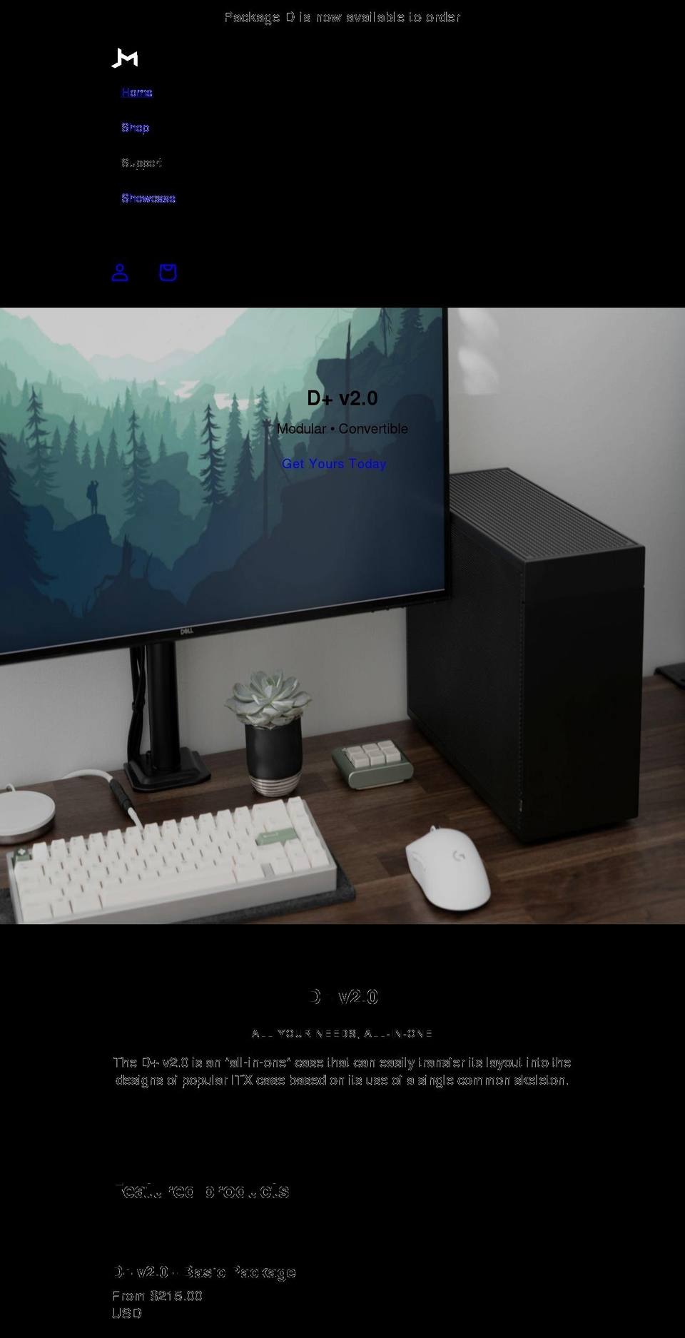 store.jmcustomized.com shopify website screenshot