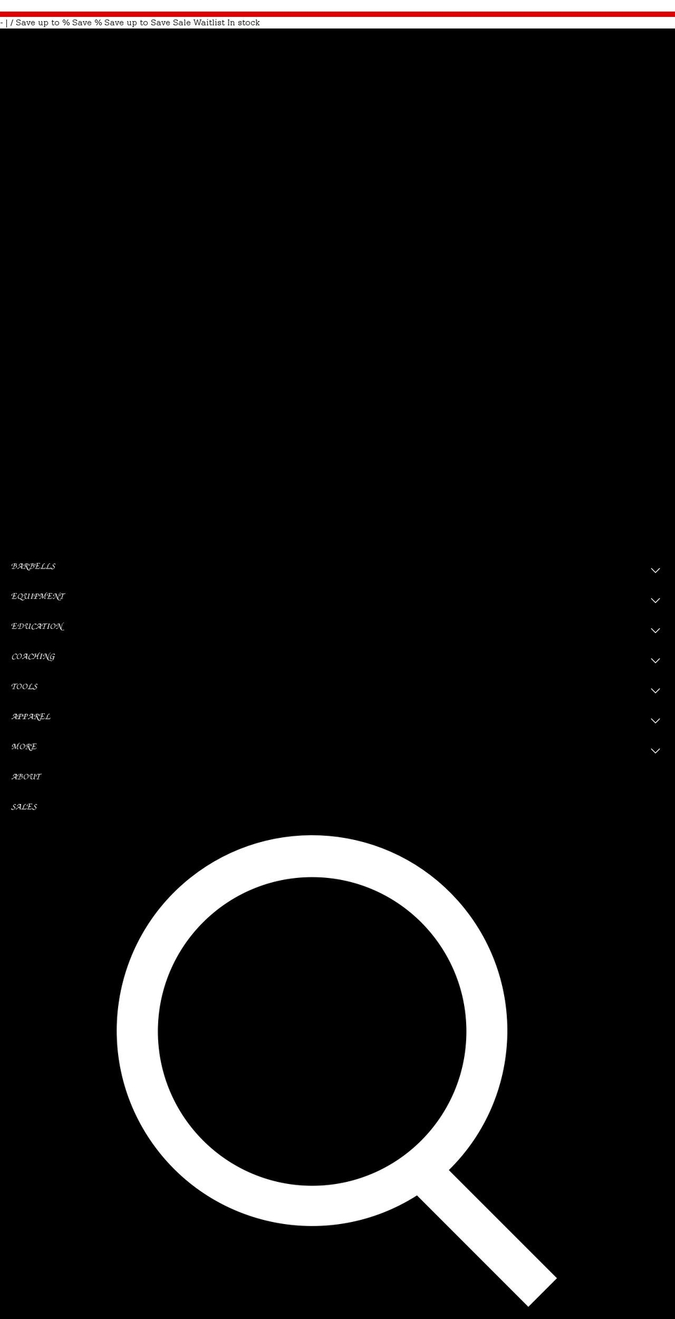 store.kabukistrength.net shopify website screenshot