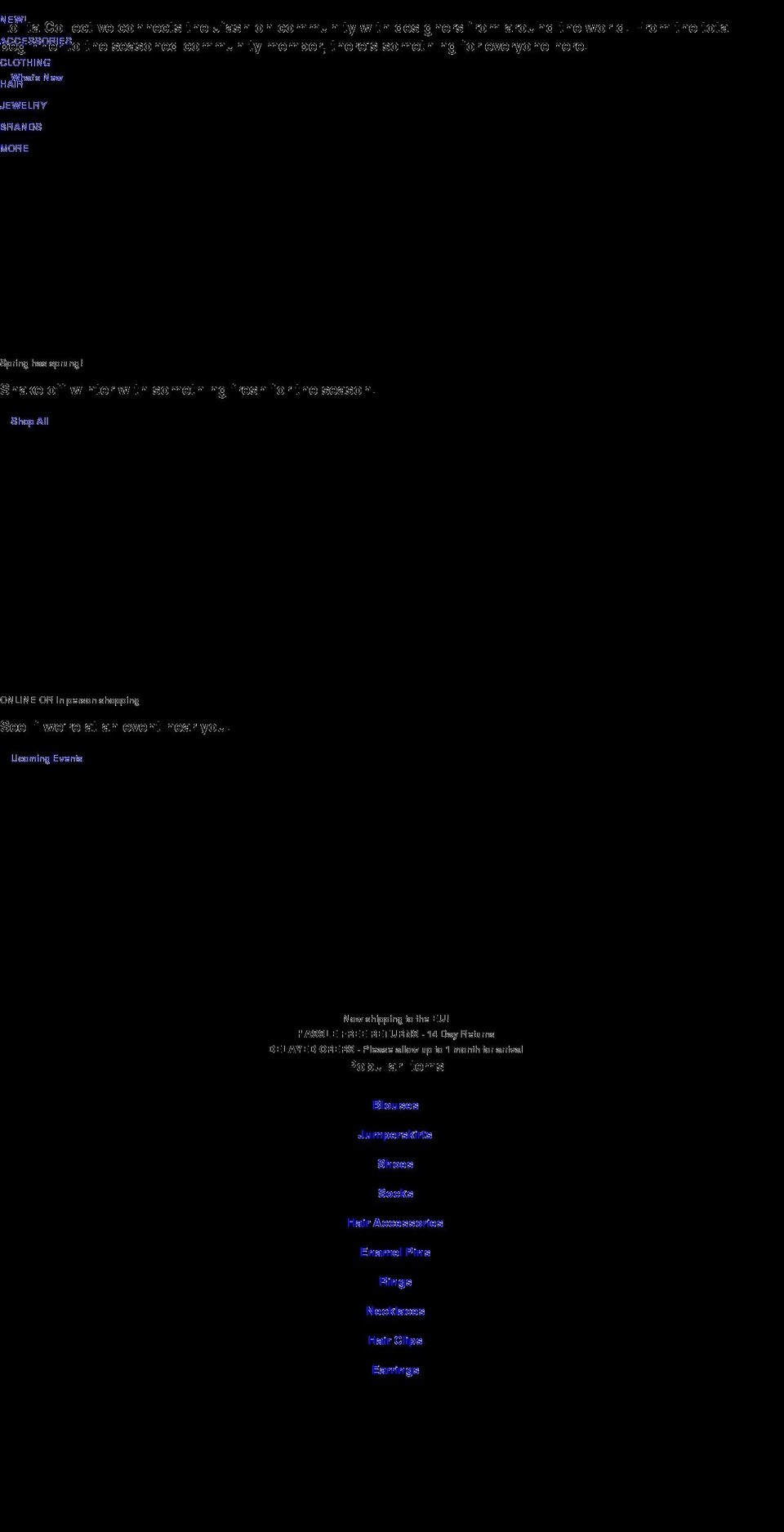 store.lolitacollective.com shopify website screenshot