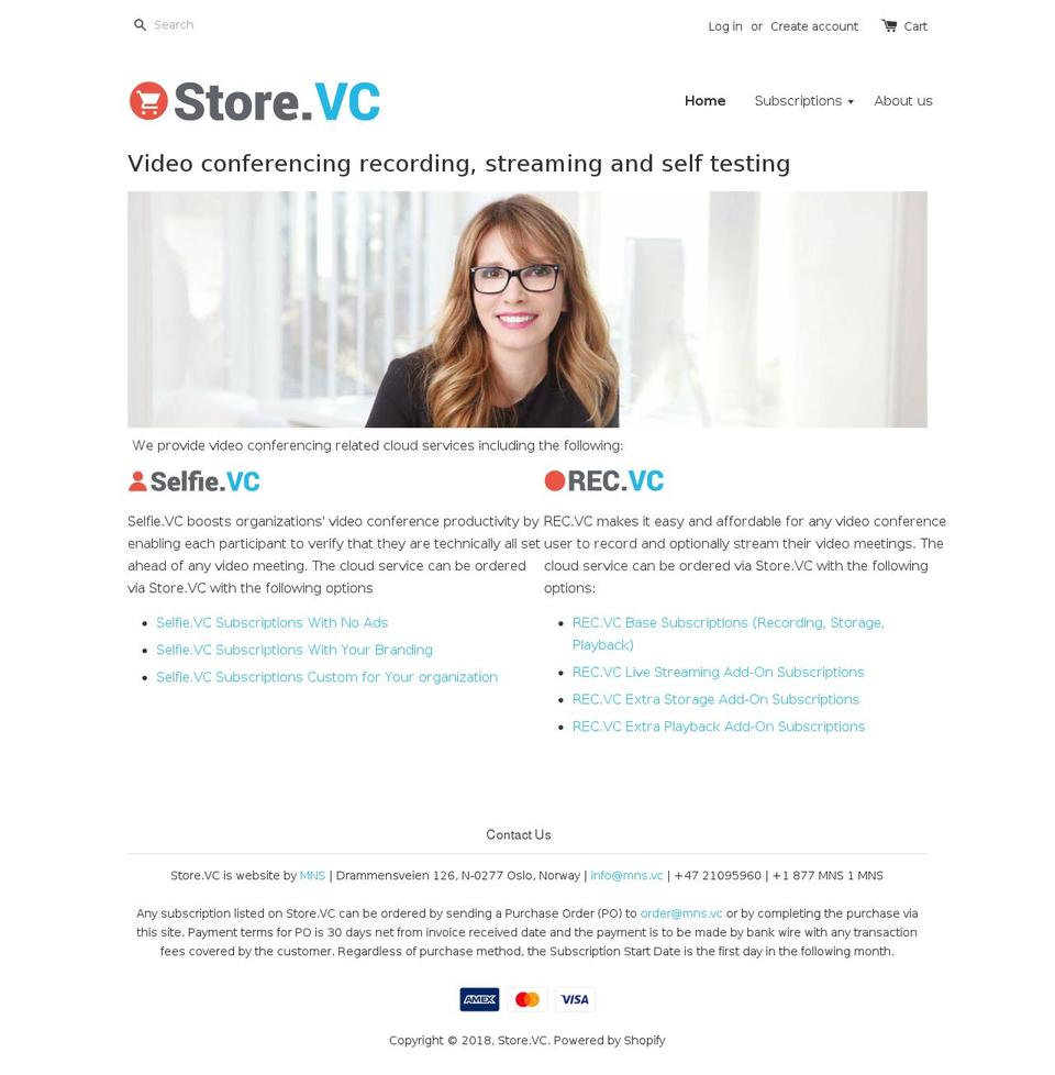 store.vc shopify website screenshot