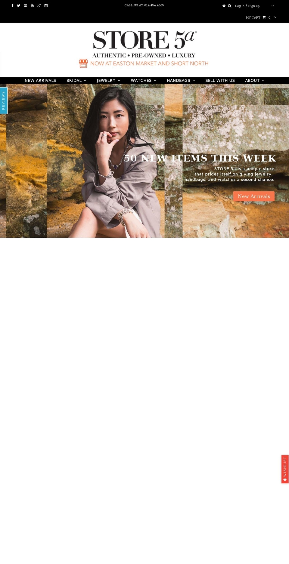 store5a.com shopify website screenshot