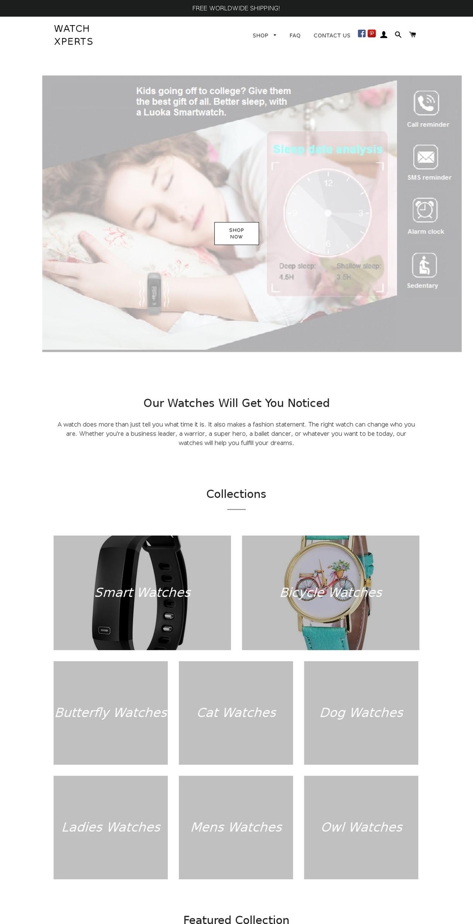 store601.com — Shopify storefront screenshot