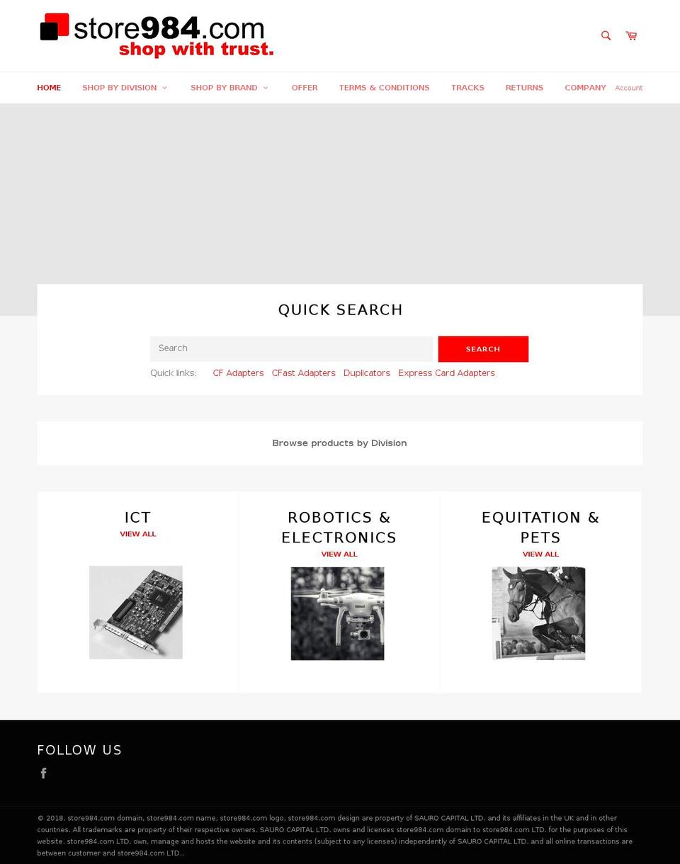 store984.com — Shopify storefront screenshot
