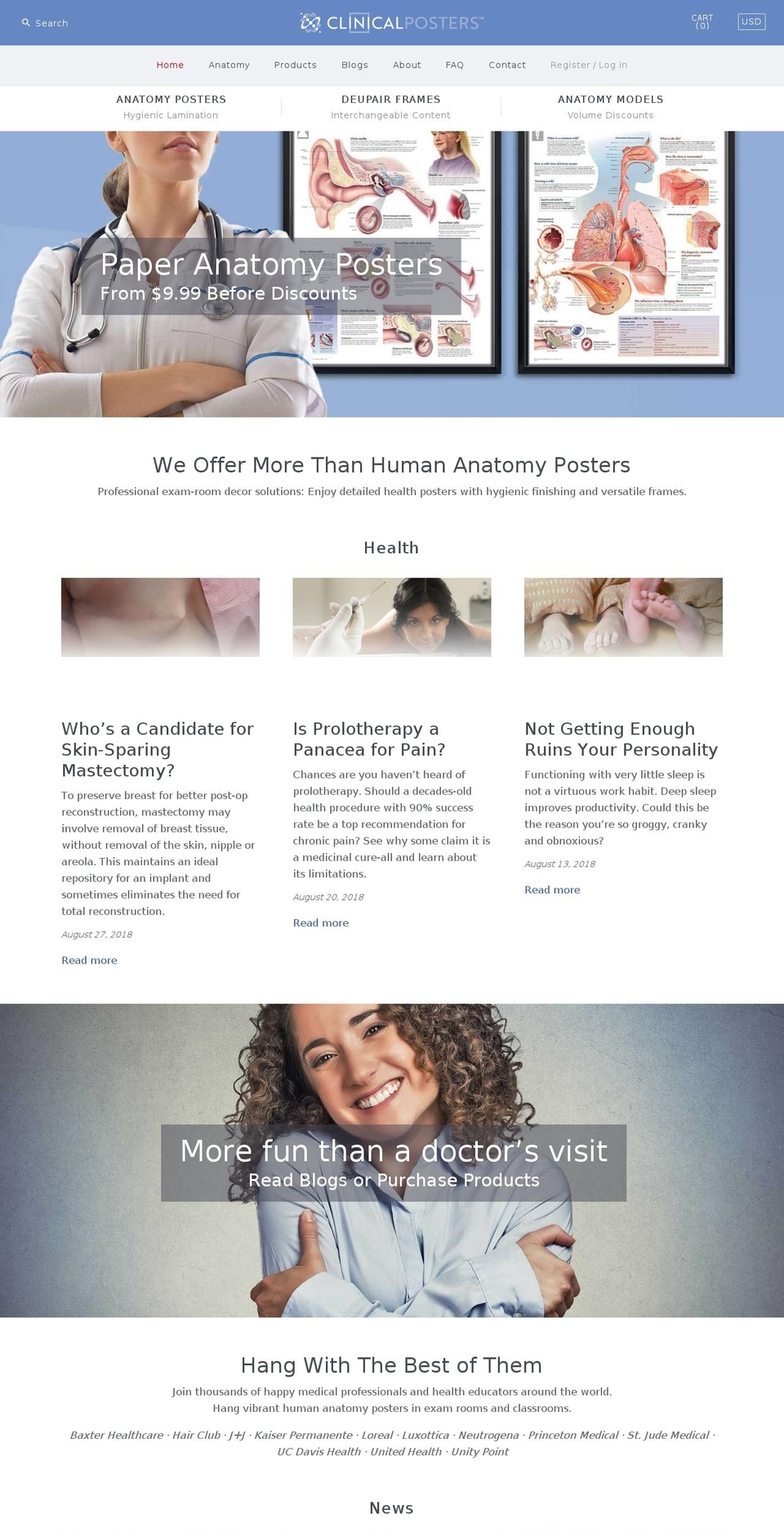 CP Symmetry 20180810 Shopify theme site example storeclinicalposters.com