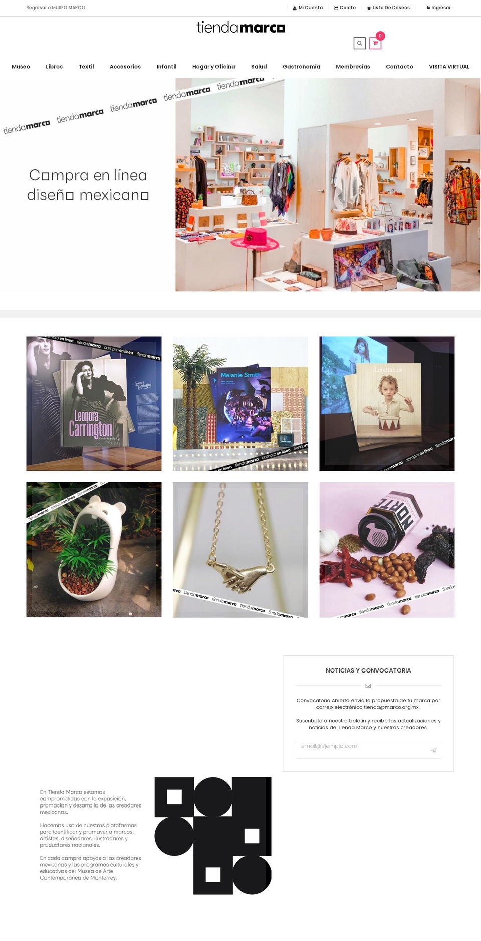 storemarco.art shopify website screenshot