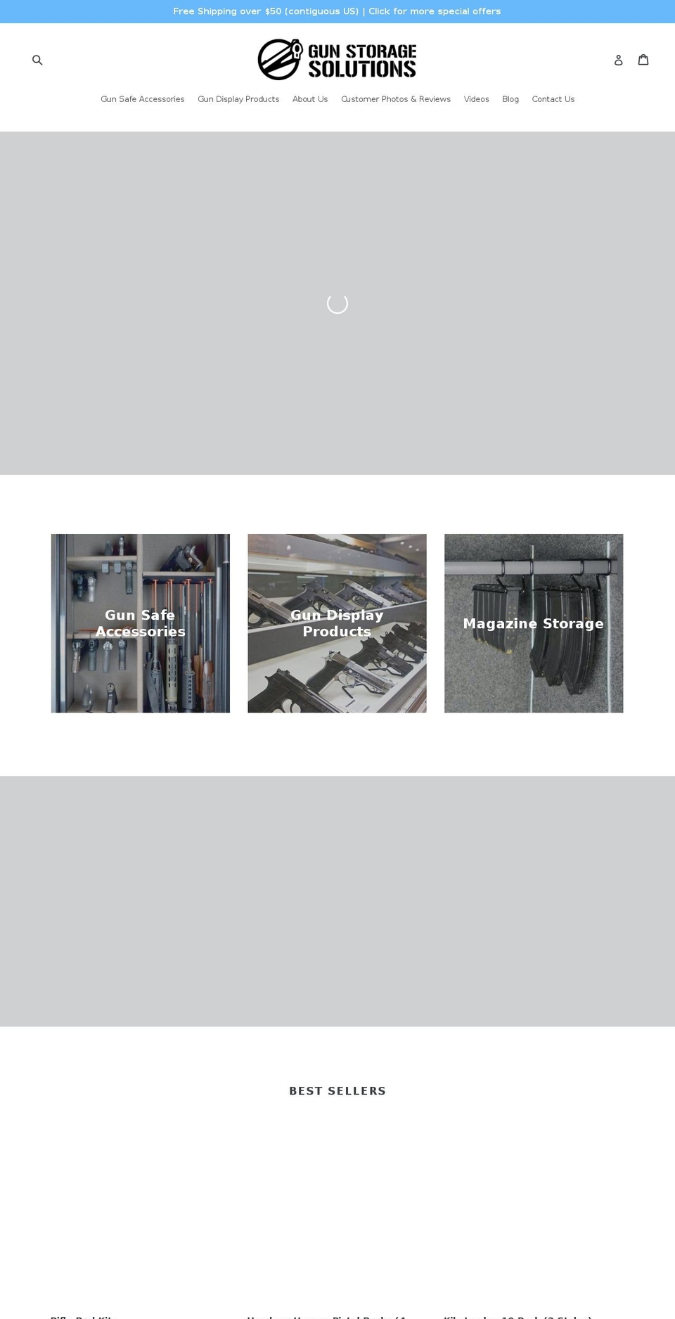 storemoregunz.com — Shopify storefront screenshot