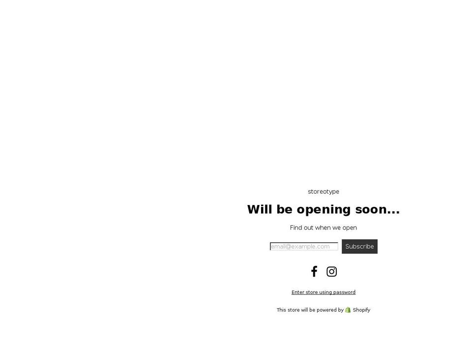 storeotype.com — Shopify storefront screenshot
