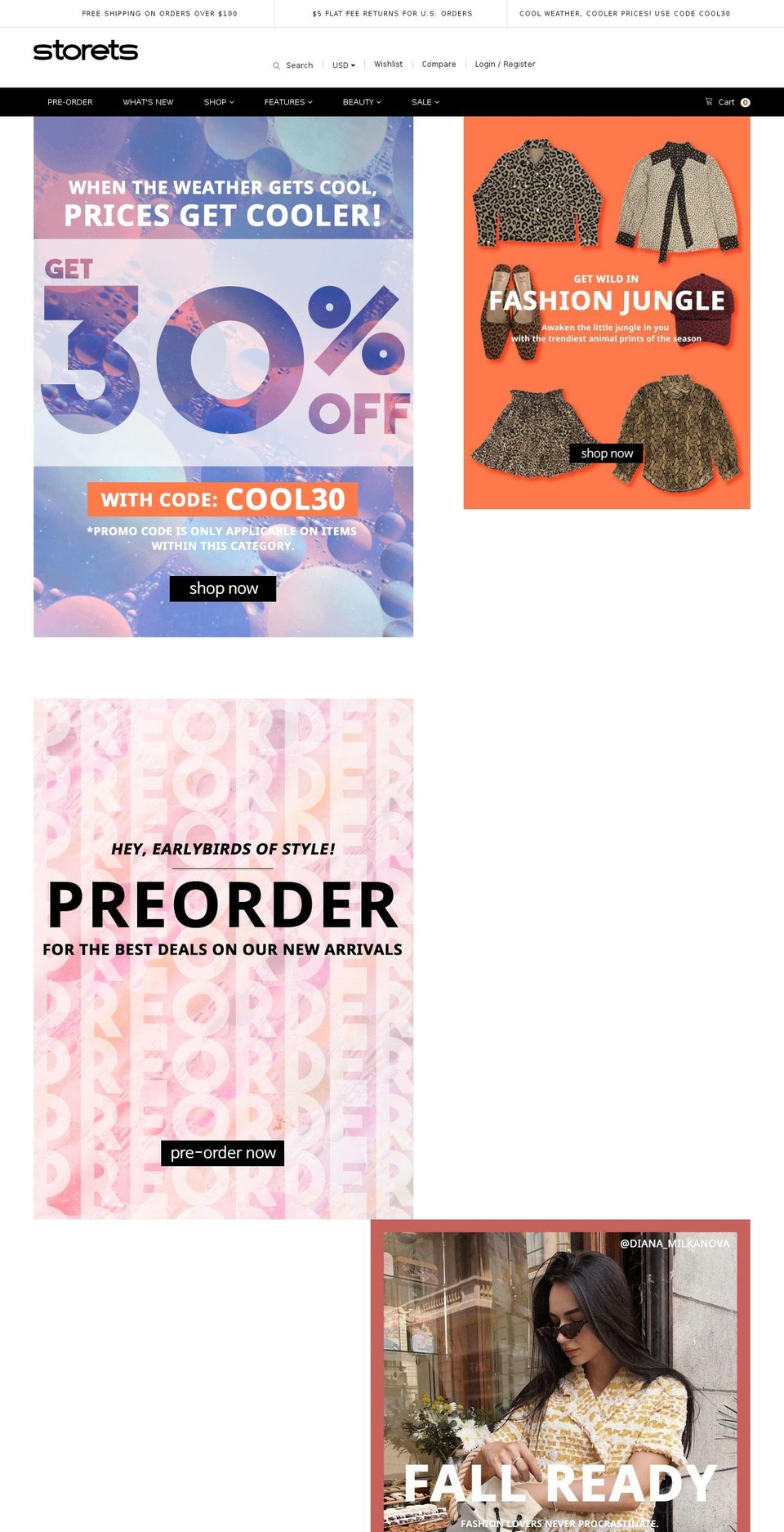 storets.com — Shopify storefront screenshot