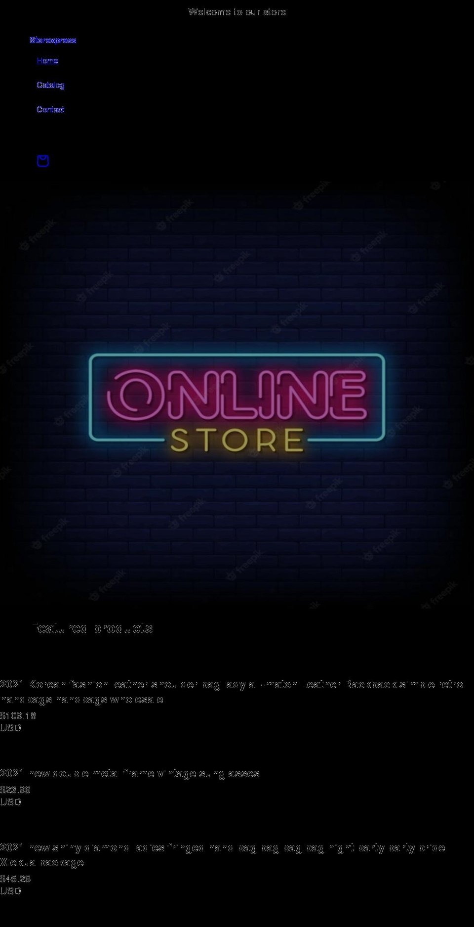 storexpress.net shopify website screenshot