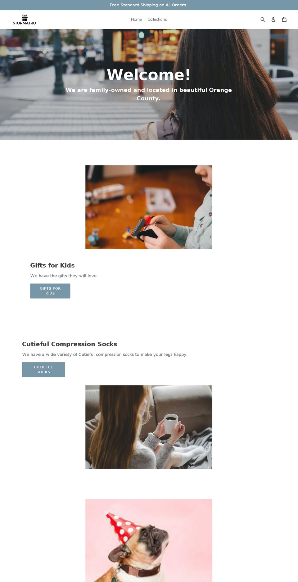 stormatro.com — Shopify storefront screenshot