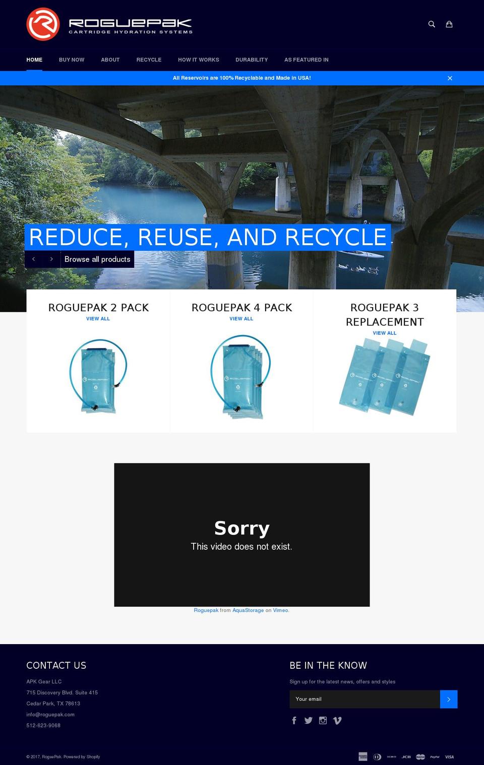 stormauthority.com shopify website screenshot