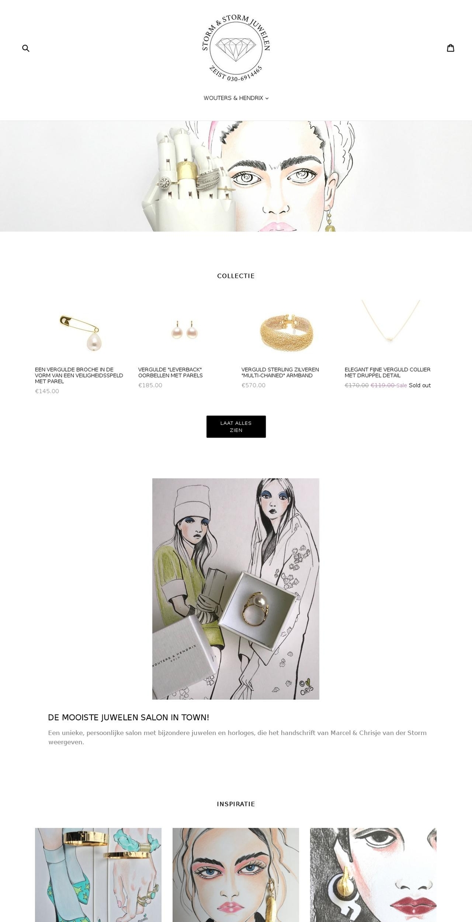 stormenstormjuwelen.com shopify website screenshot