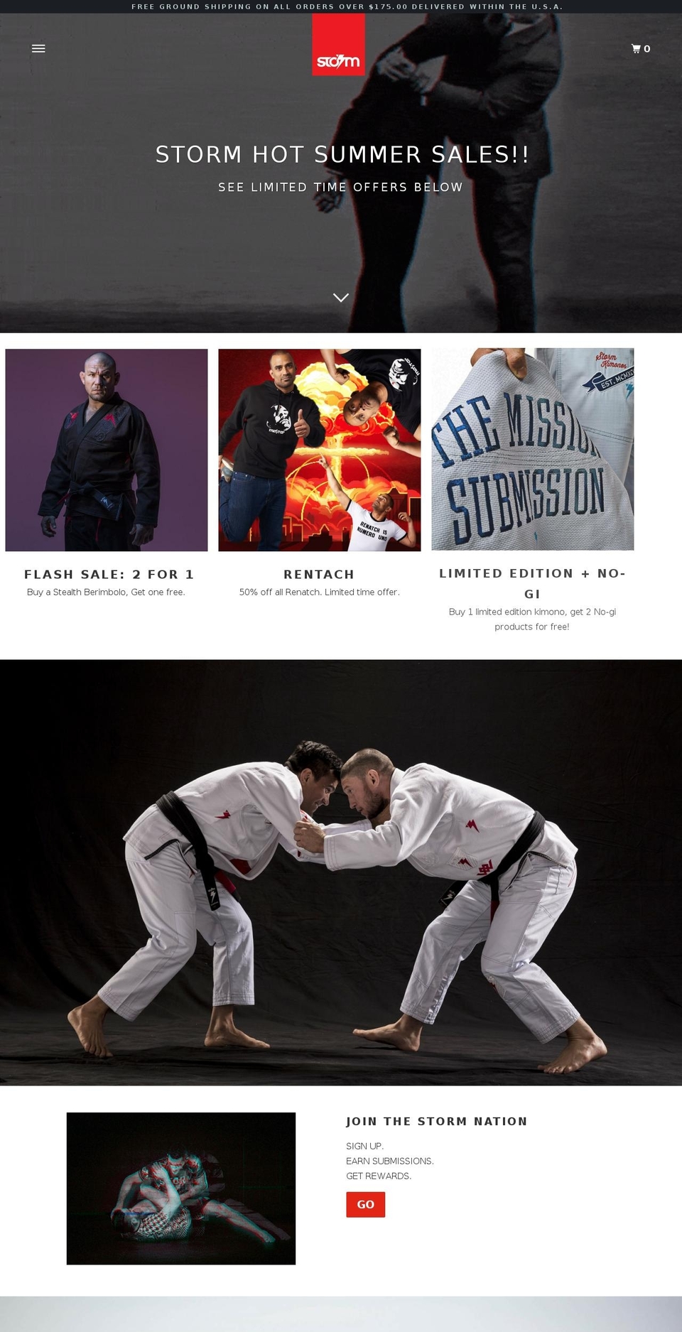 stormkimonos.com shopify website screenshot