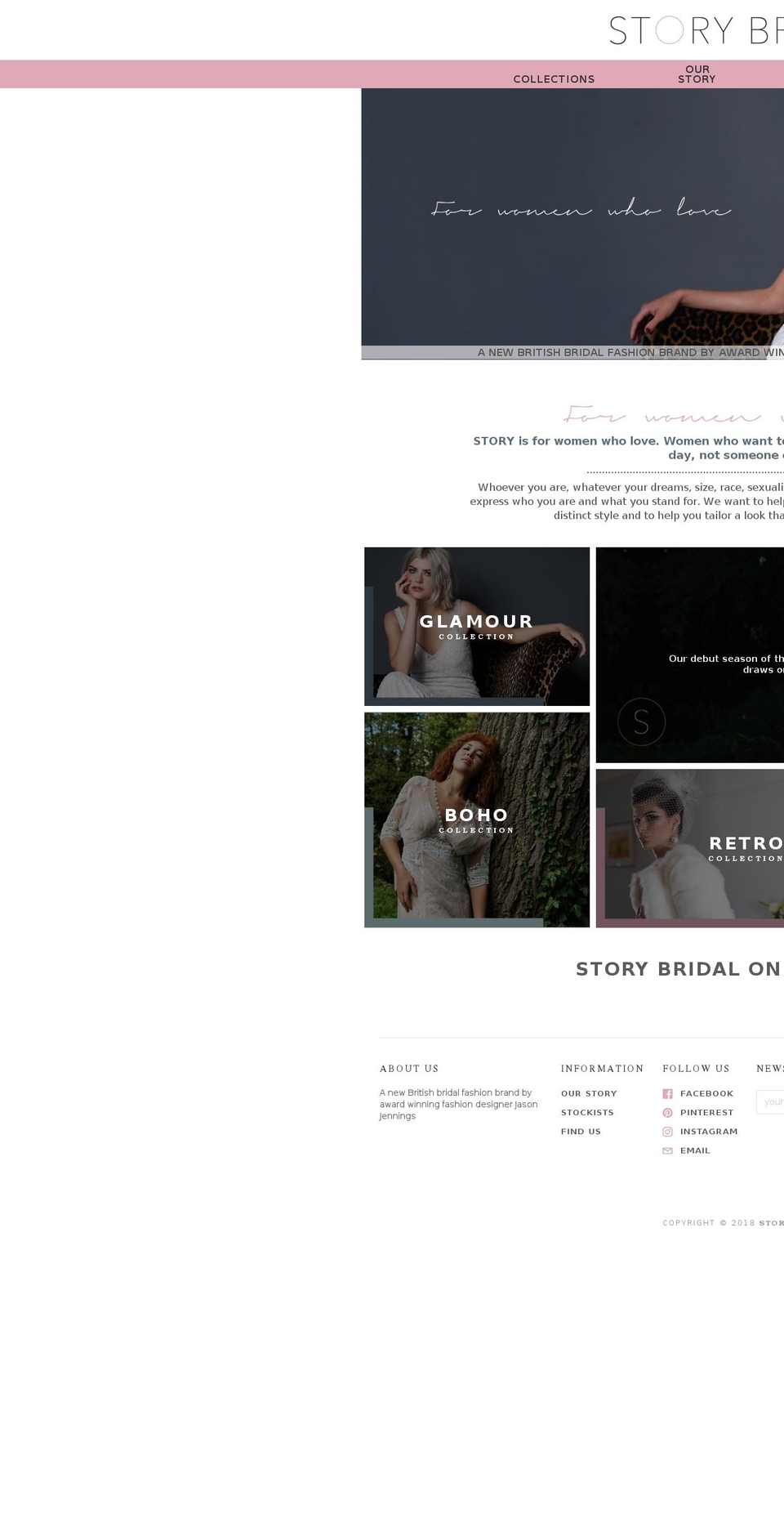 storybridal.com — Shopify storefront screenshot