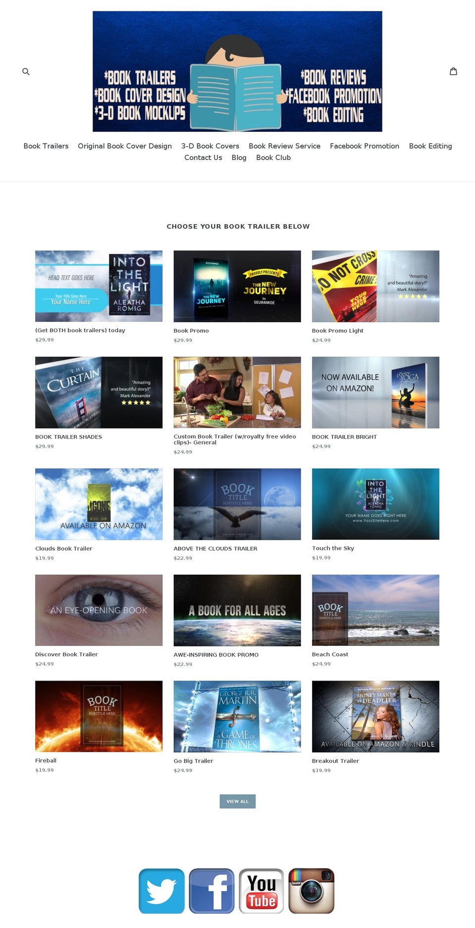storypromote.com — Shopify storefront screenshot